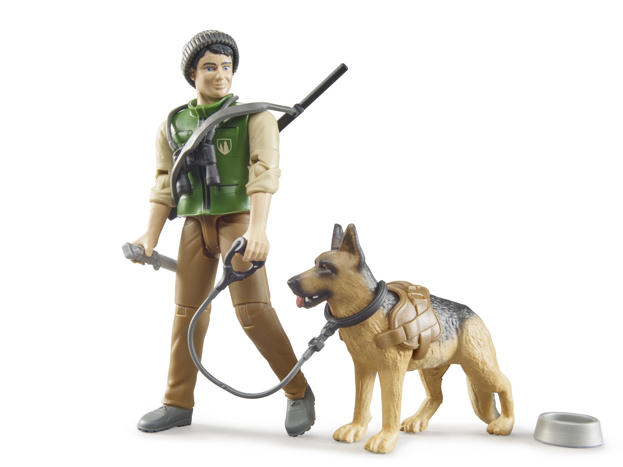 Bruder Bruder 62660 - Garde forestier avec chien et équipement