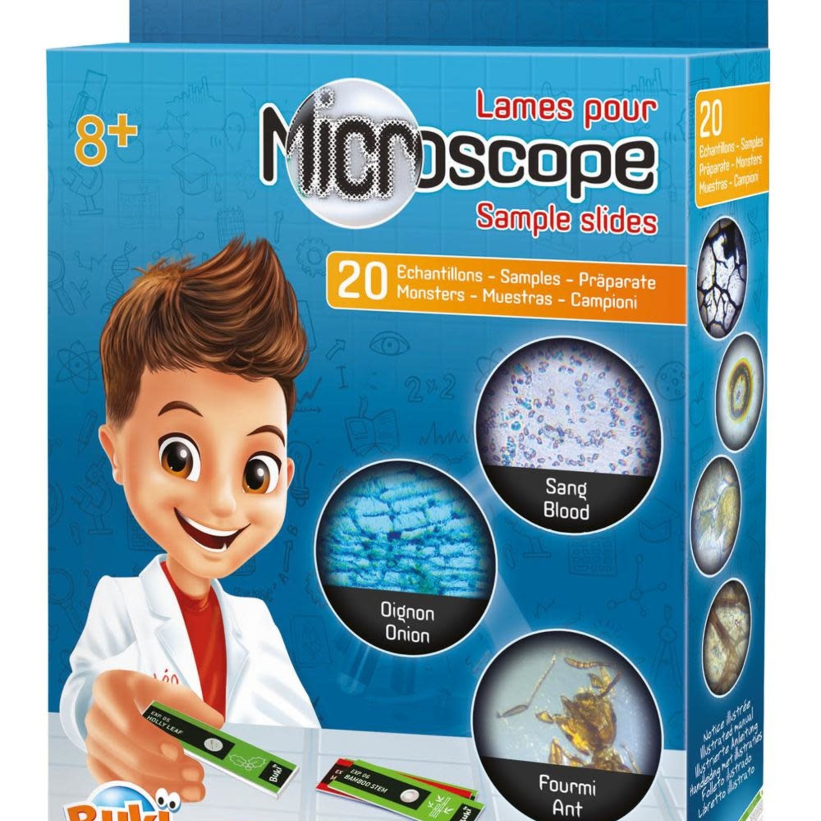 Buki Buki France - Lames pour microscope