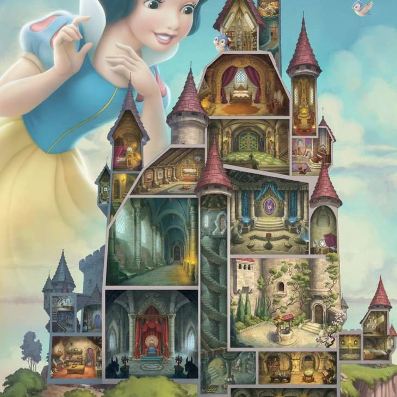 Ravensburger Ravensburger 1000 - Disney Castle Collection : Blanche-Neige