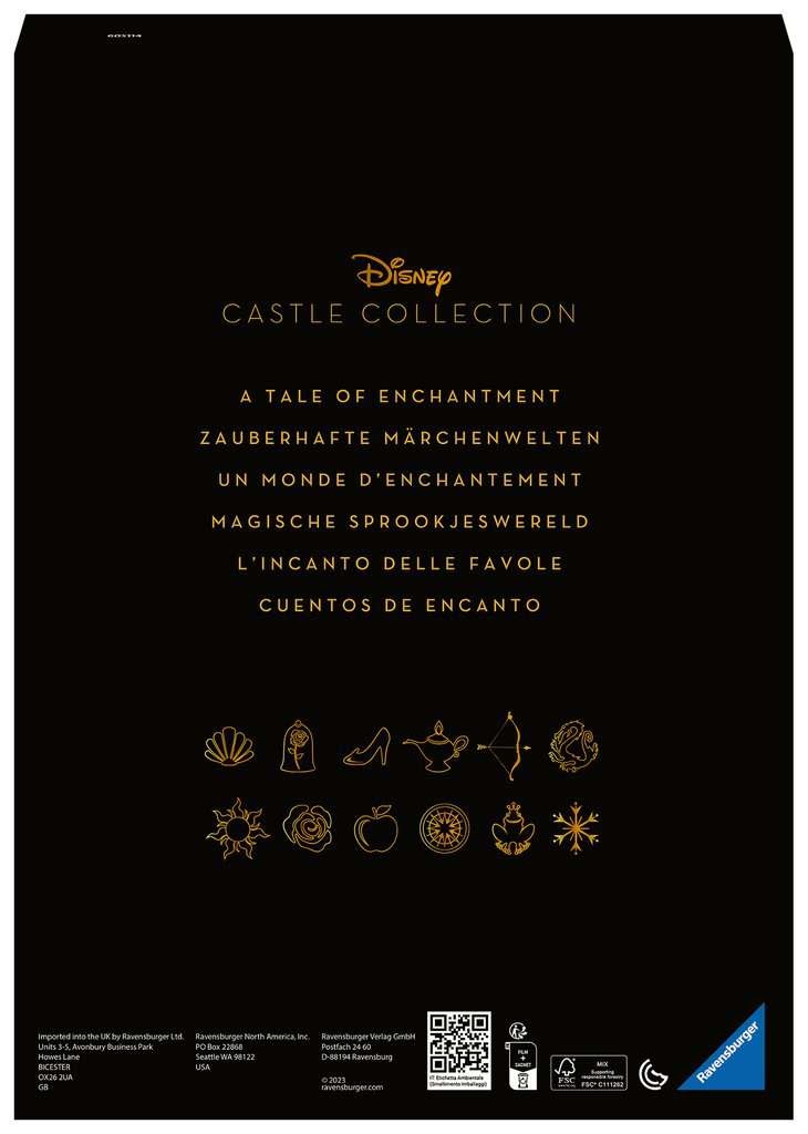 Ravensburger Ravensburger 1000 - Disney Castle Collection : Jasmine