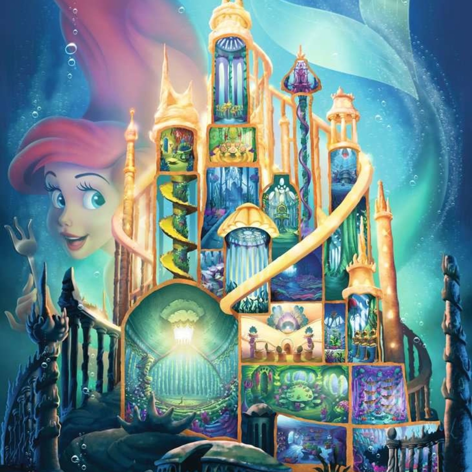 Ravensburger Ravensburger 1000 - Disney Castle Collection : Ariel