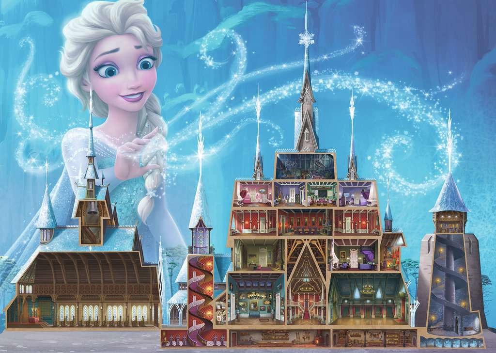 Ravensburger Ravensburger 1000 - Disney Castle Collection : Elsa