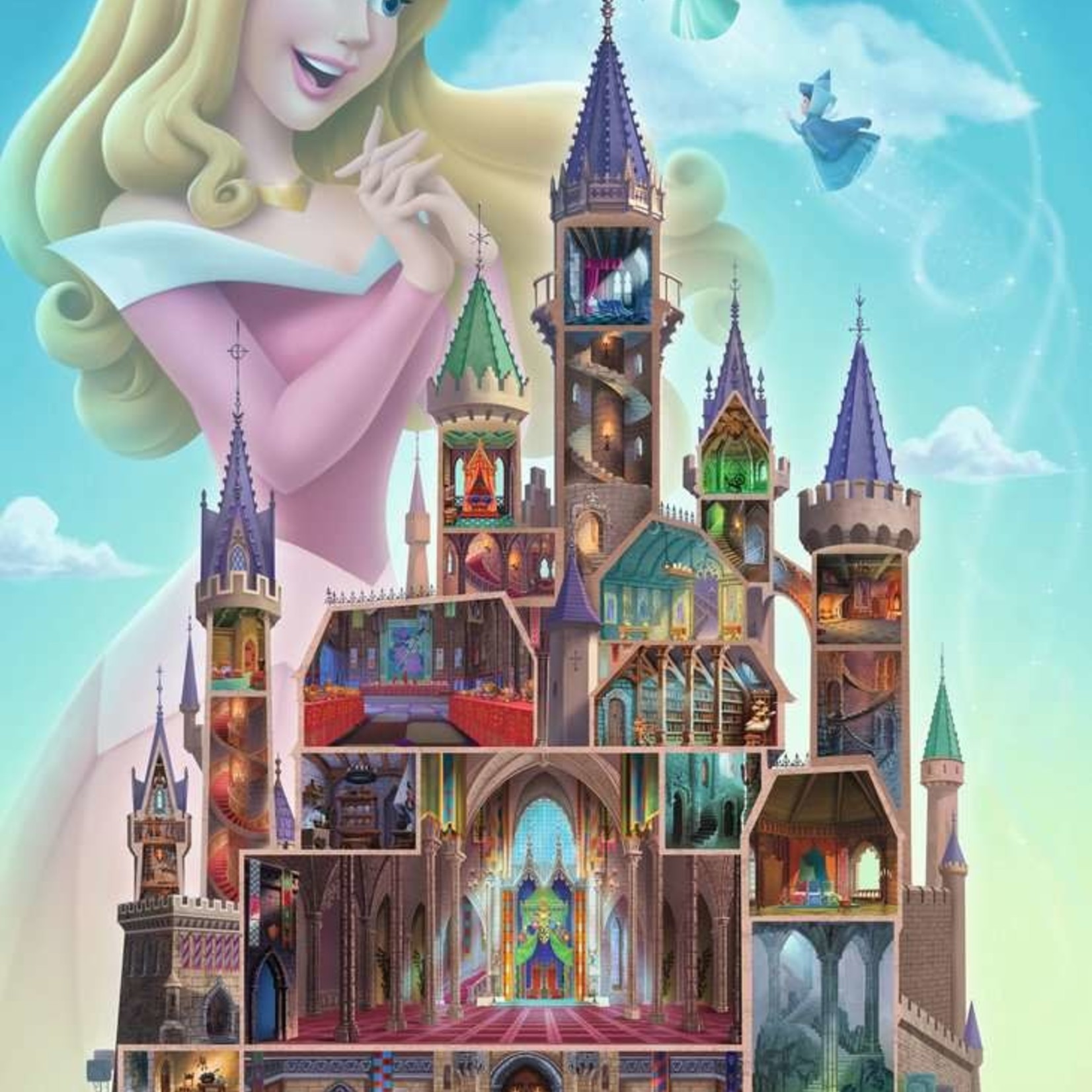 Ravensburger Ravensburger 1000 - Disney Castle Collection : Aurore