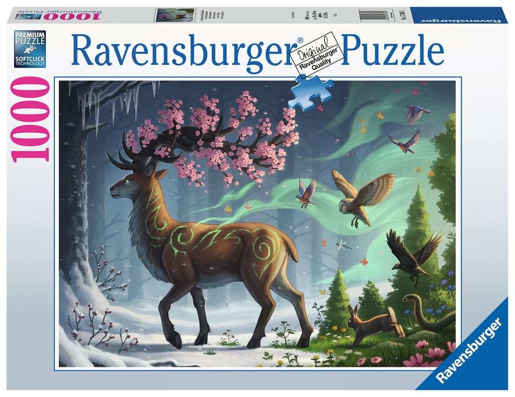Ravensburger Ravensburger 1000 - Le cerf du printemps