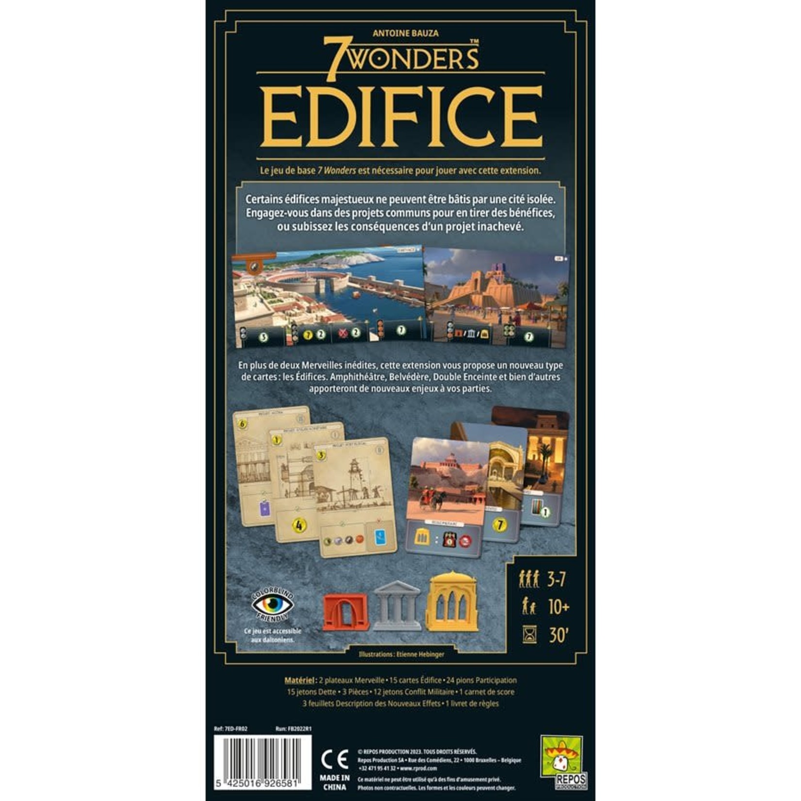 Repos Production 7 Wonders - Edifice (FR)