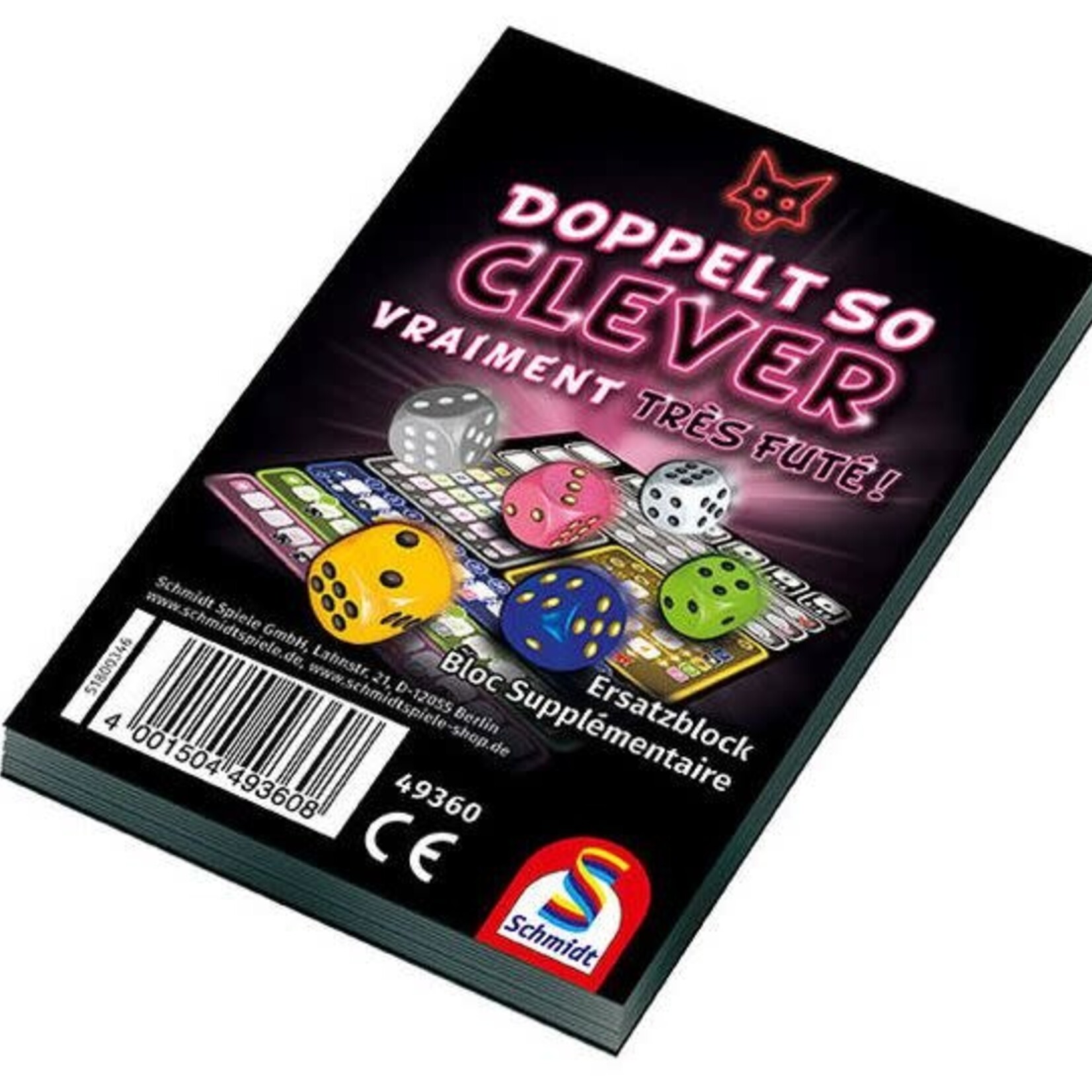 Schmidt Spiele Vraiment très futé - Feuilles de remplacement