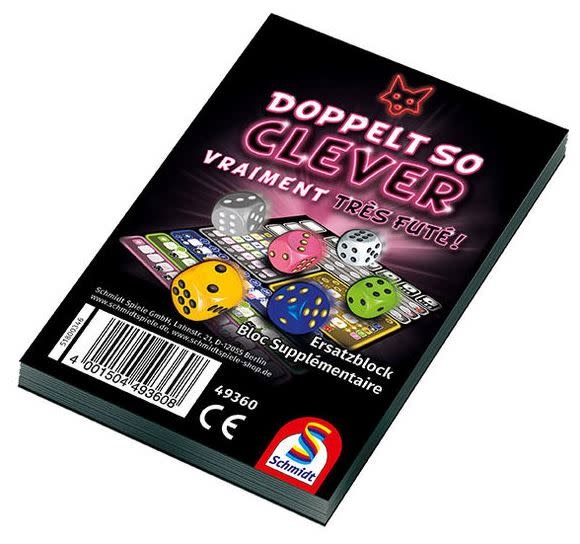 Schmidt Spiele Vraiment très futé - Feuilles de remplacement