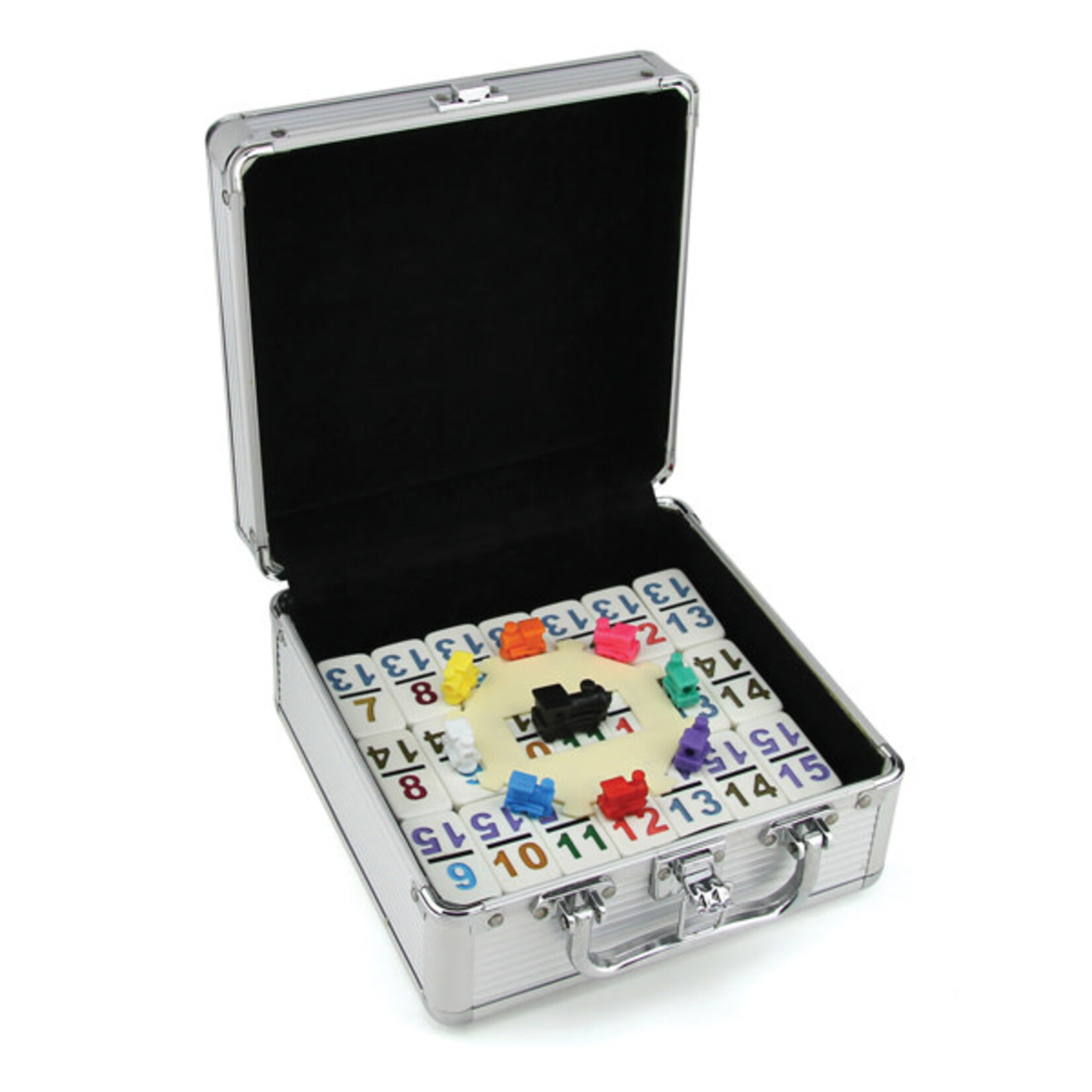 Mind Matters Toys Mind Matters- Dominos double 15 train mexicain