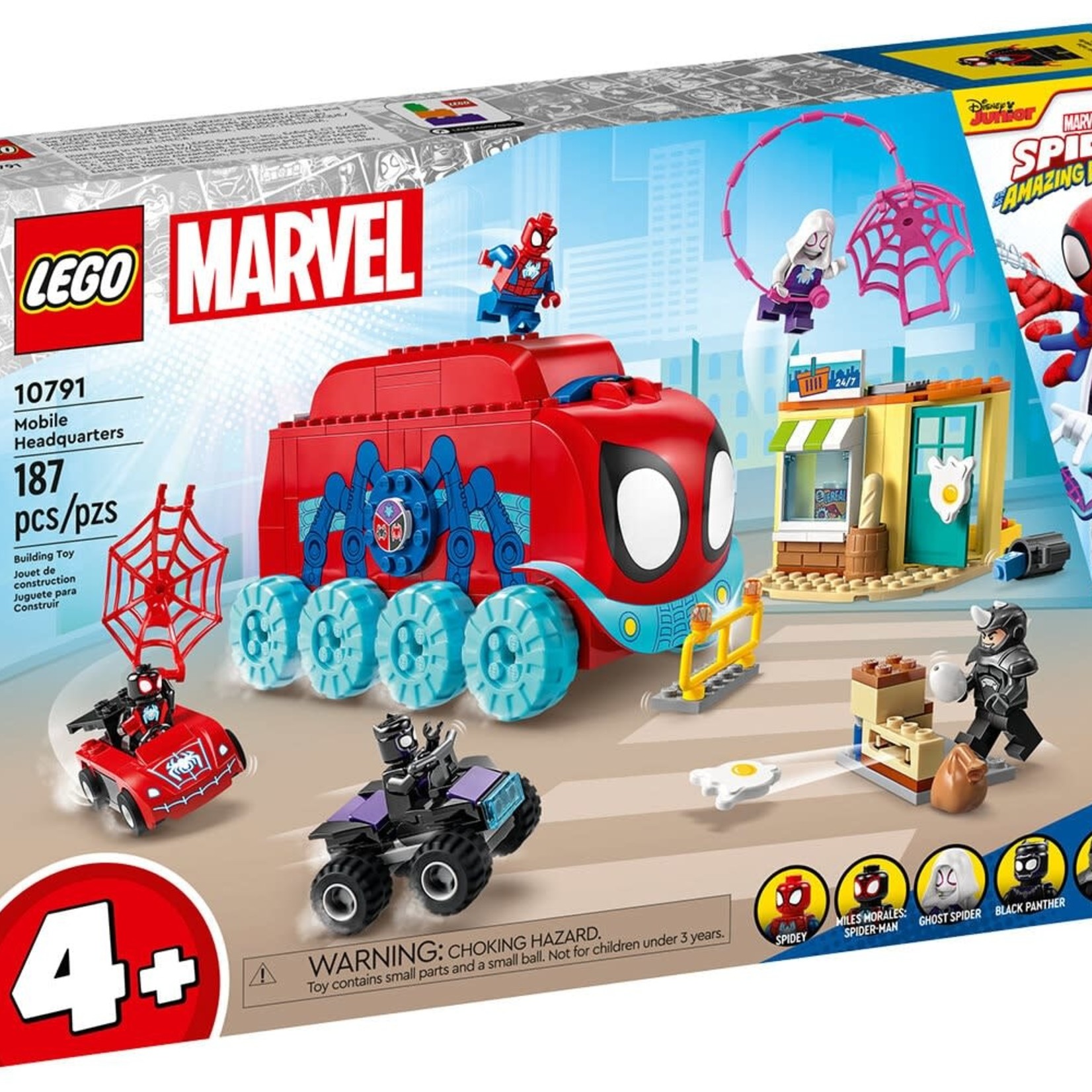 Lego Lego 10791 Marvel - Le Q.G. mobile de l’équipe de Spider-Man