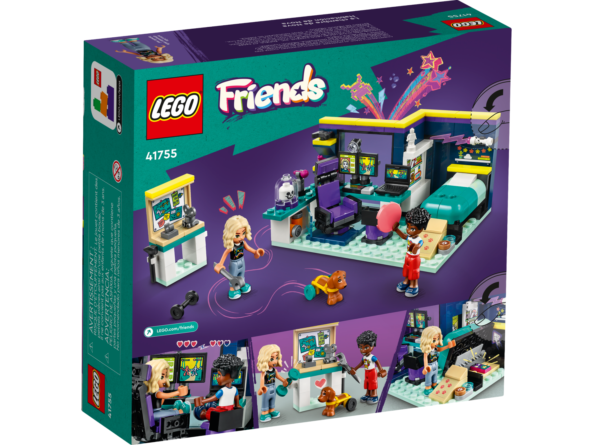 Lego 41755 Friends - La chambre de Nova - Maitre des Jeux