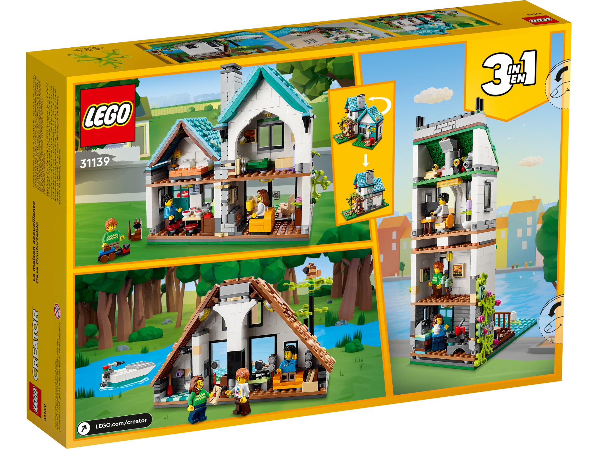 Lego 31139 Creator - La maison accueillante - Maitre des Jeux