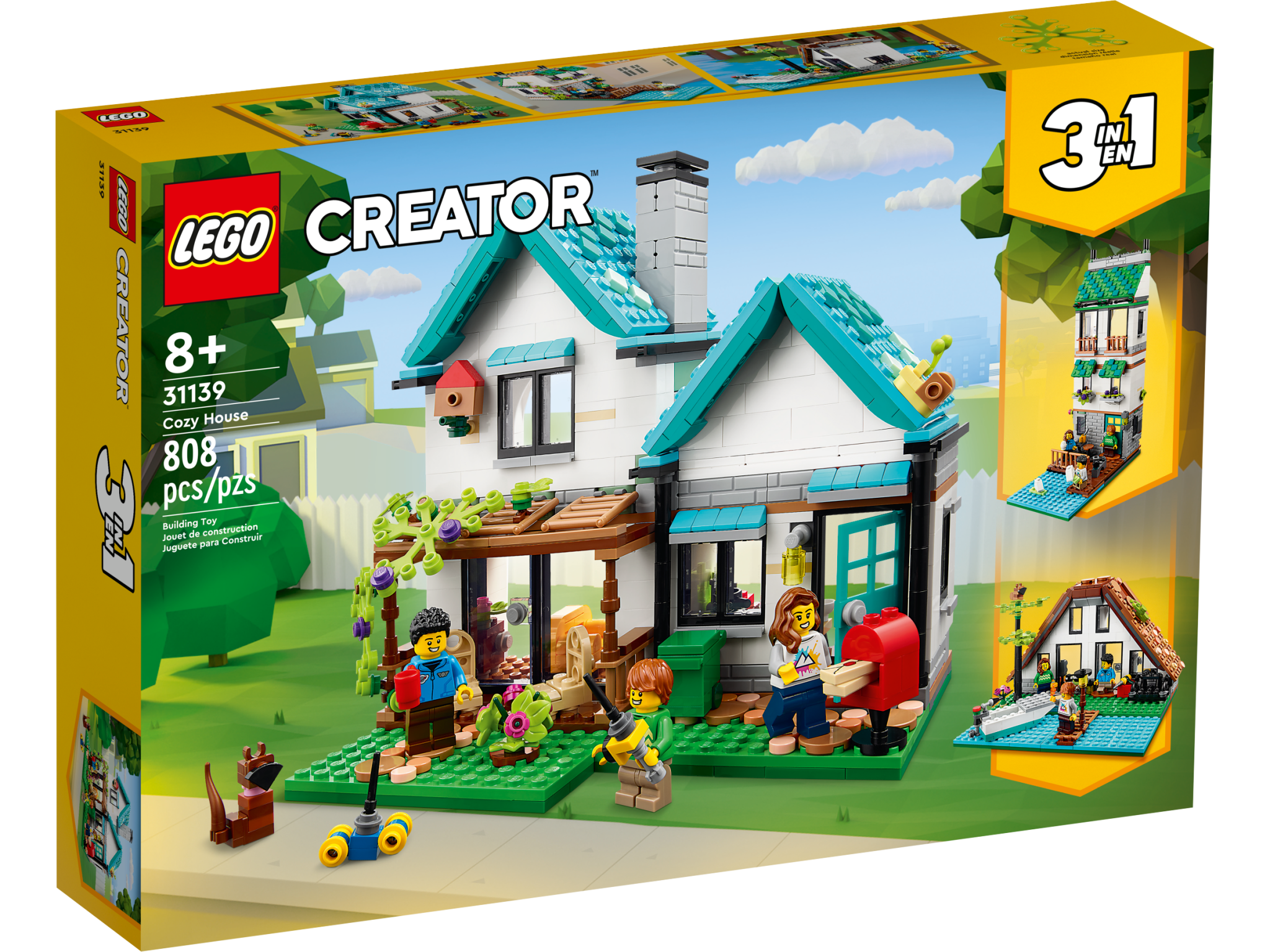 LEGO Creator 31140 - La licorne magique, Jouet Transformable