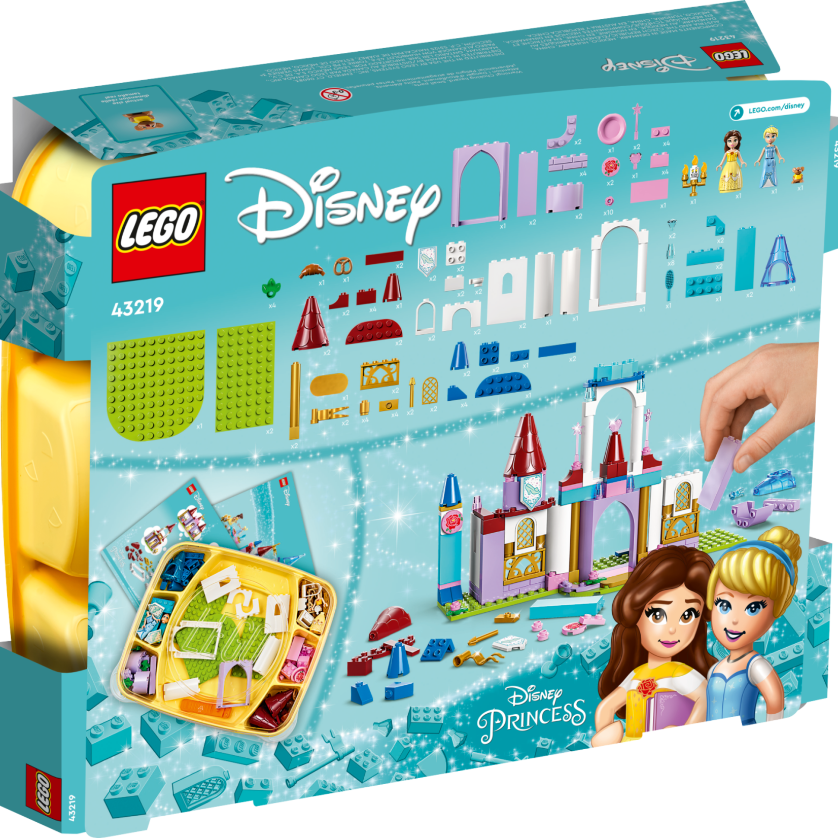 Lego Lego 43219 Disney - Les châteaux créatifs Disney Princess