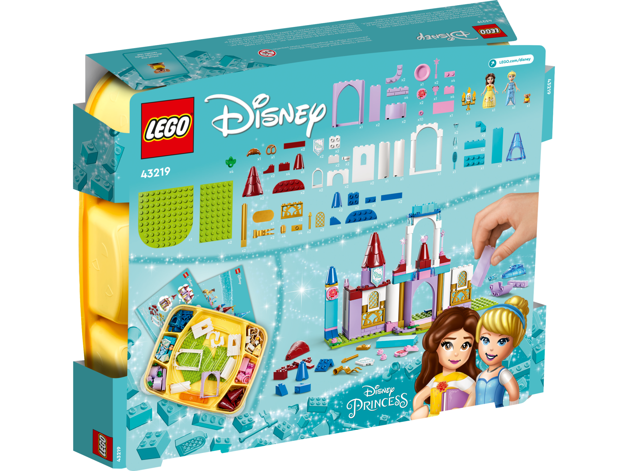 Lego Lego 43219 Disney - Les châteaux créatifs Disney Princess