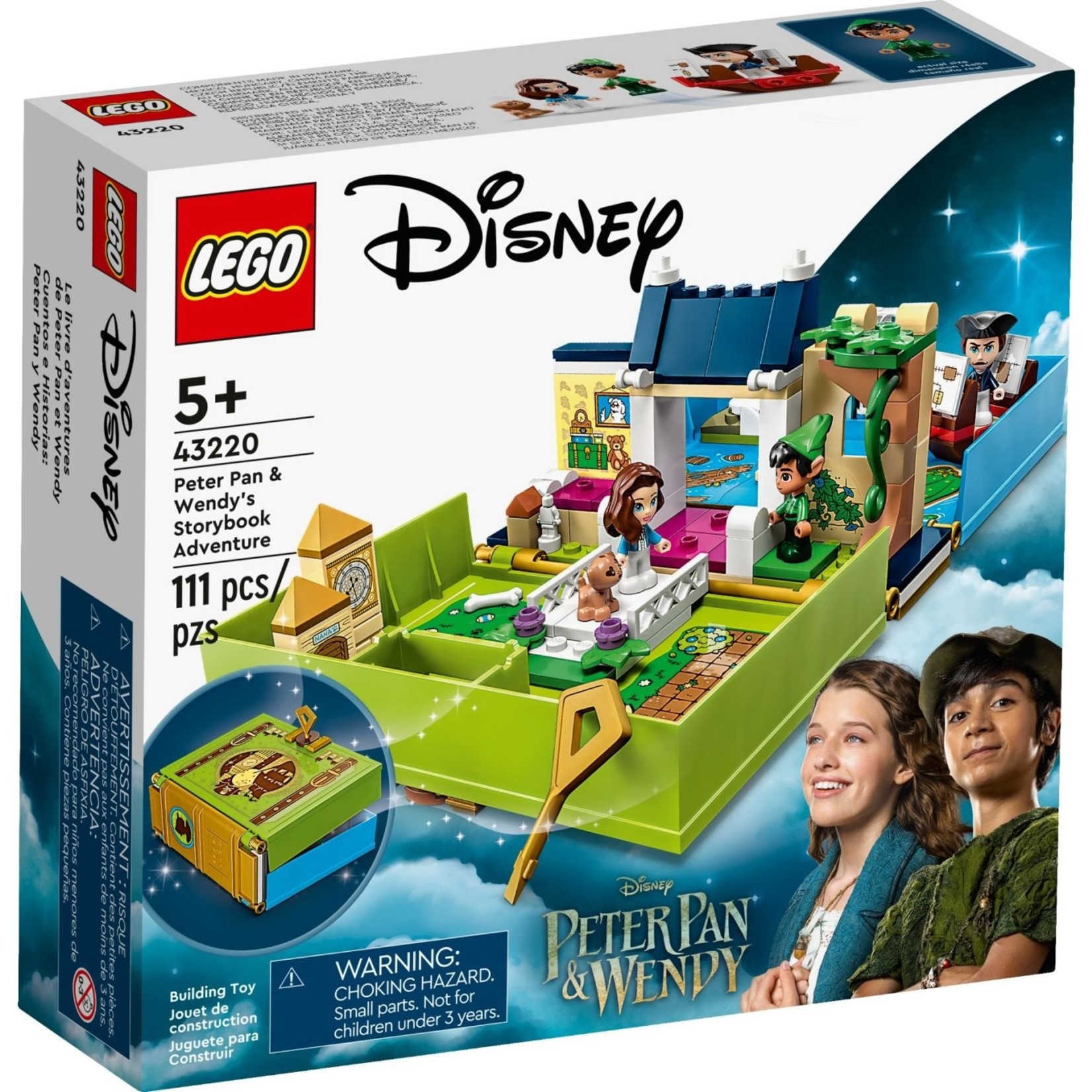 Lego ***** Lego 43220 Disney - Le livre d’aventures de Peter Pan et Wendy