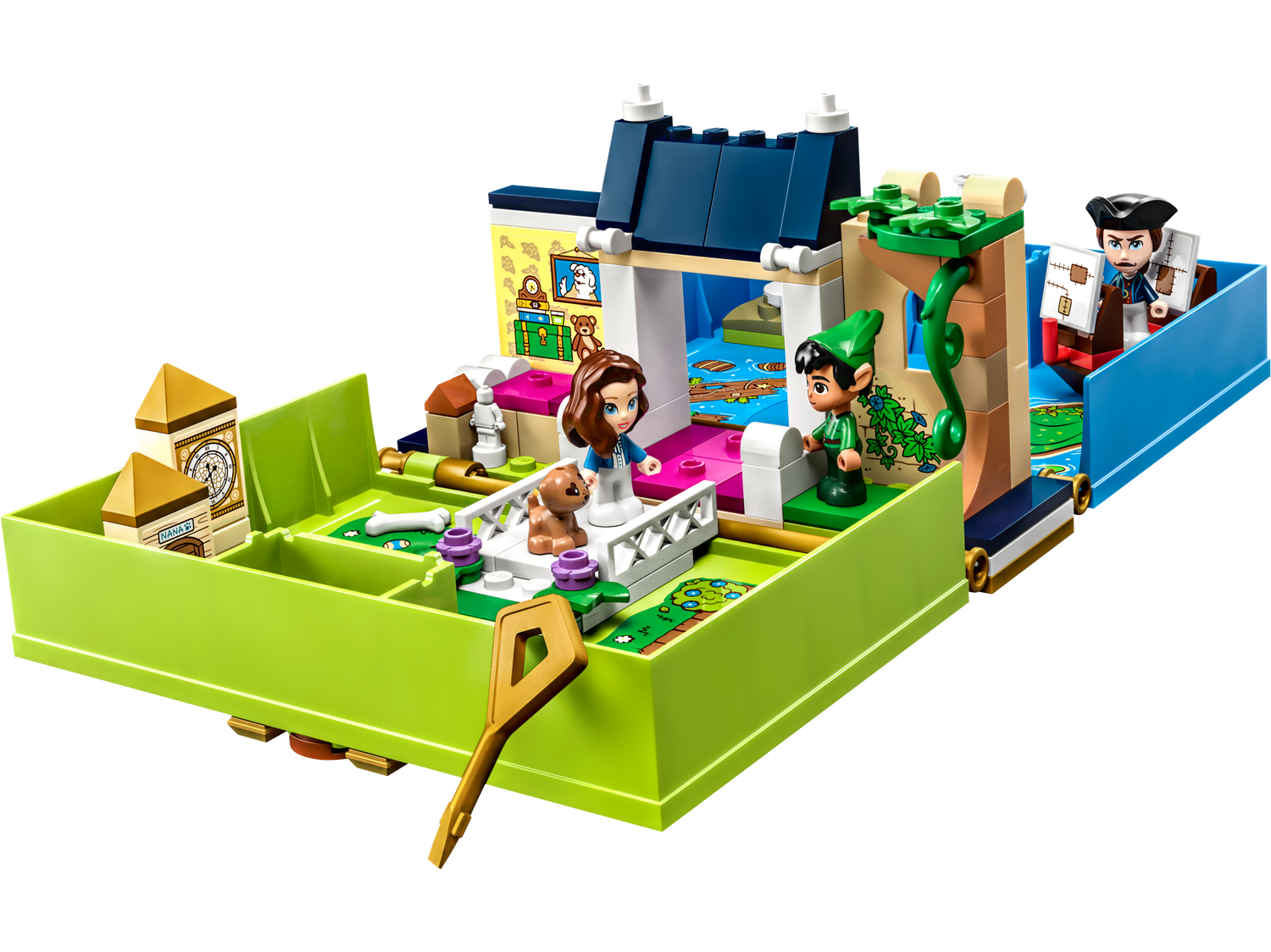 Lego 43220 Disney - Le livre d'aventures de Peter Pan et Wendy - Maitre des  Jeux