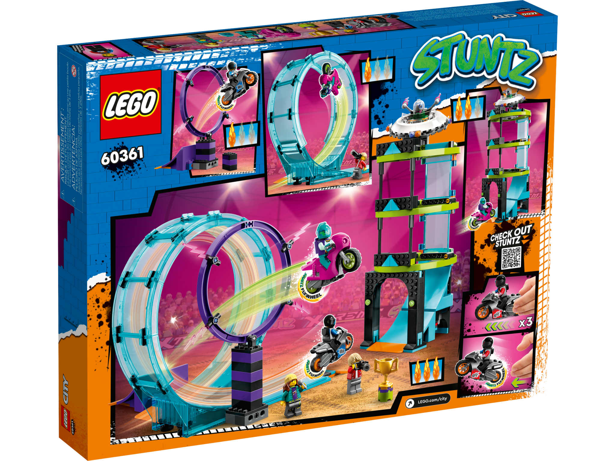 Lego Lego 60361 City - Le défi de cascades suprême
