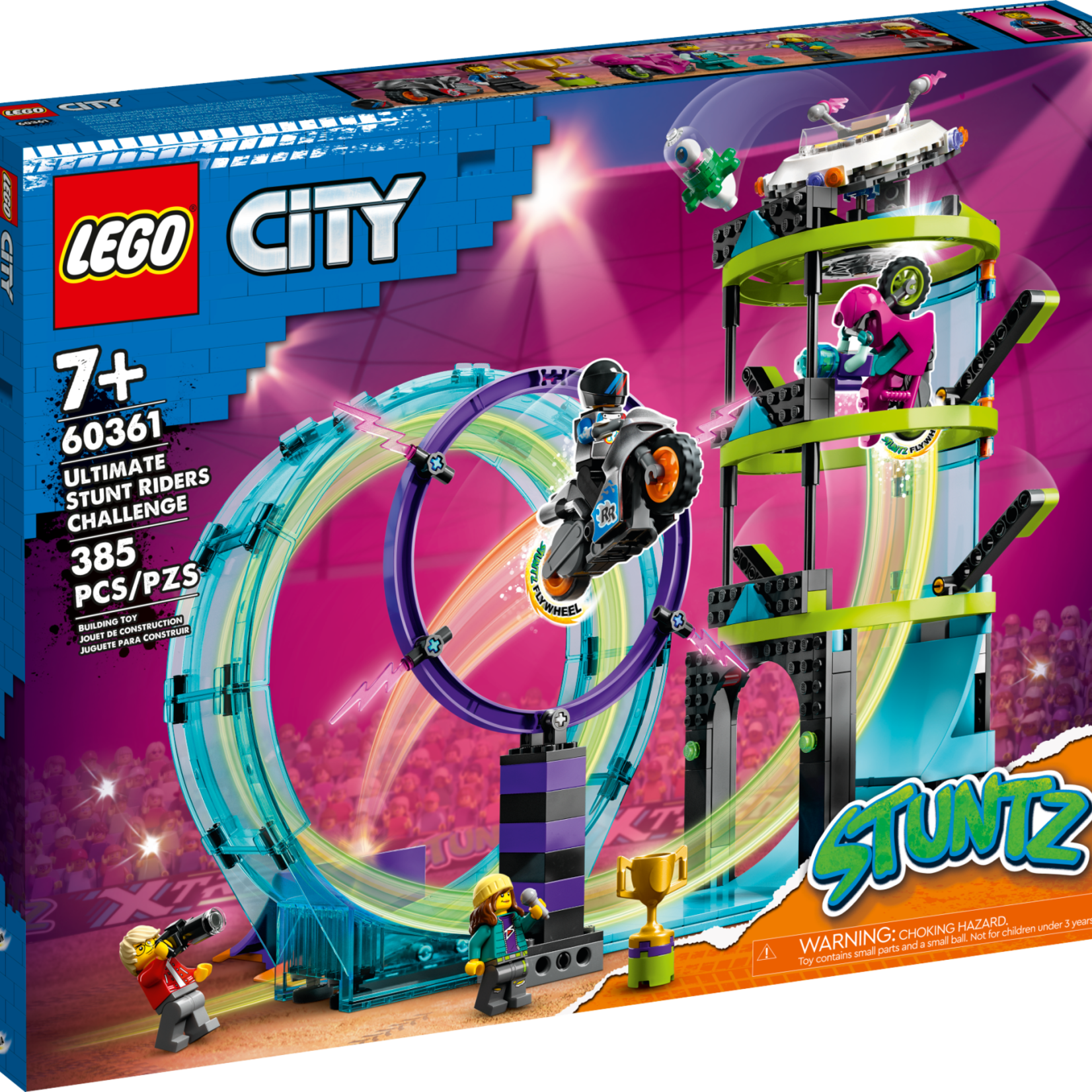 Lego Lego 60361 City - Le défi de cascades suprême