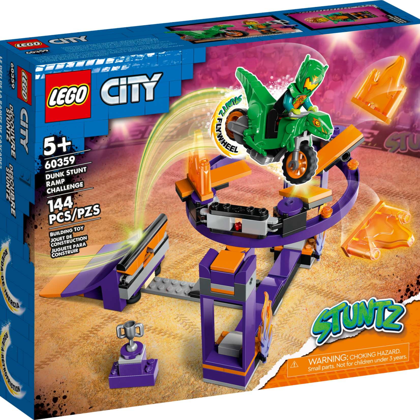 Lego Lego 60359 City - Le défi de la rampe de cascades