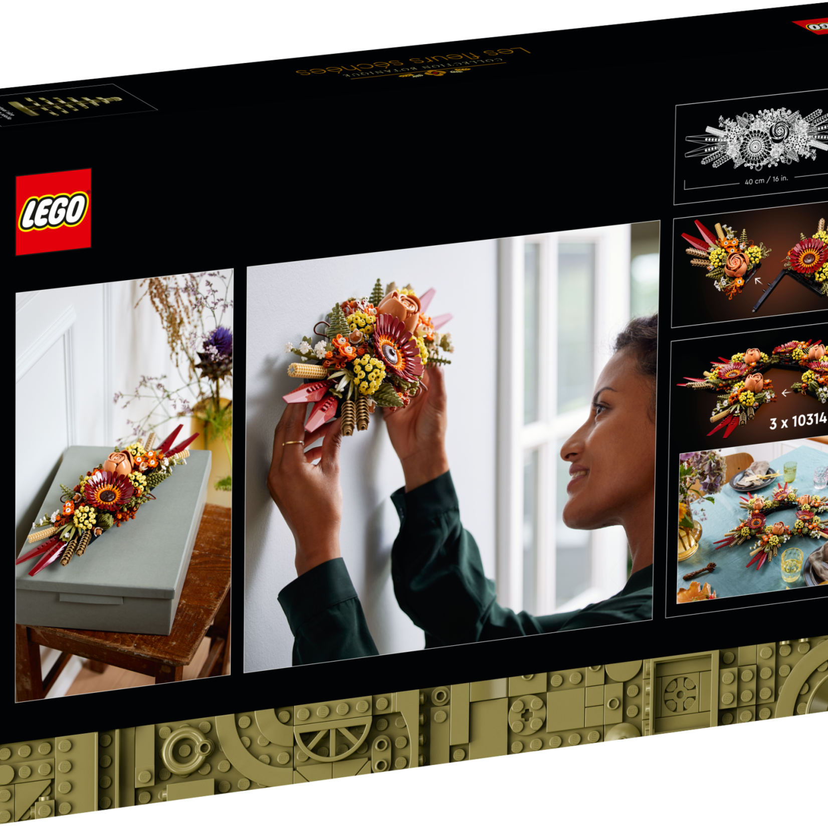 Lego Lego 10314 Icons - Les fleurs séchées