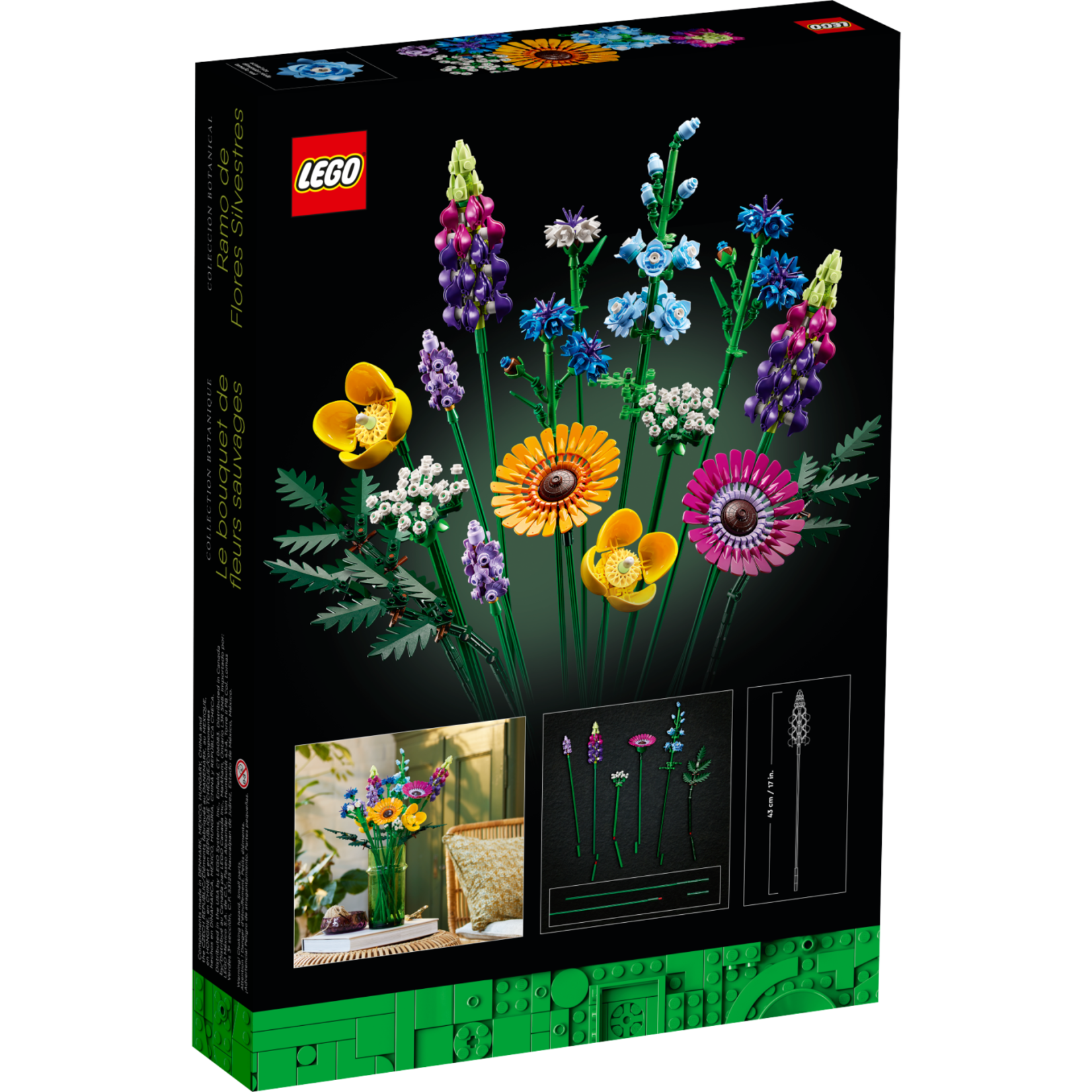 Lego Lego 10313 Icons - Bouquet de fleurs sauvages