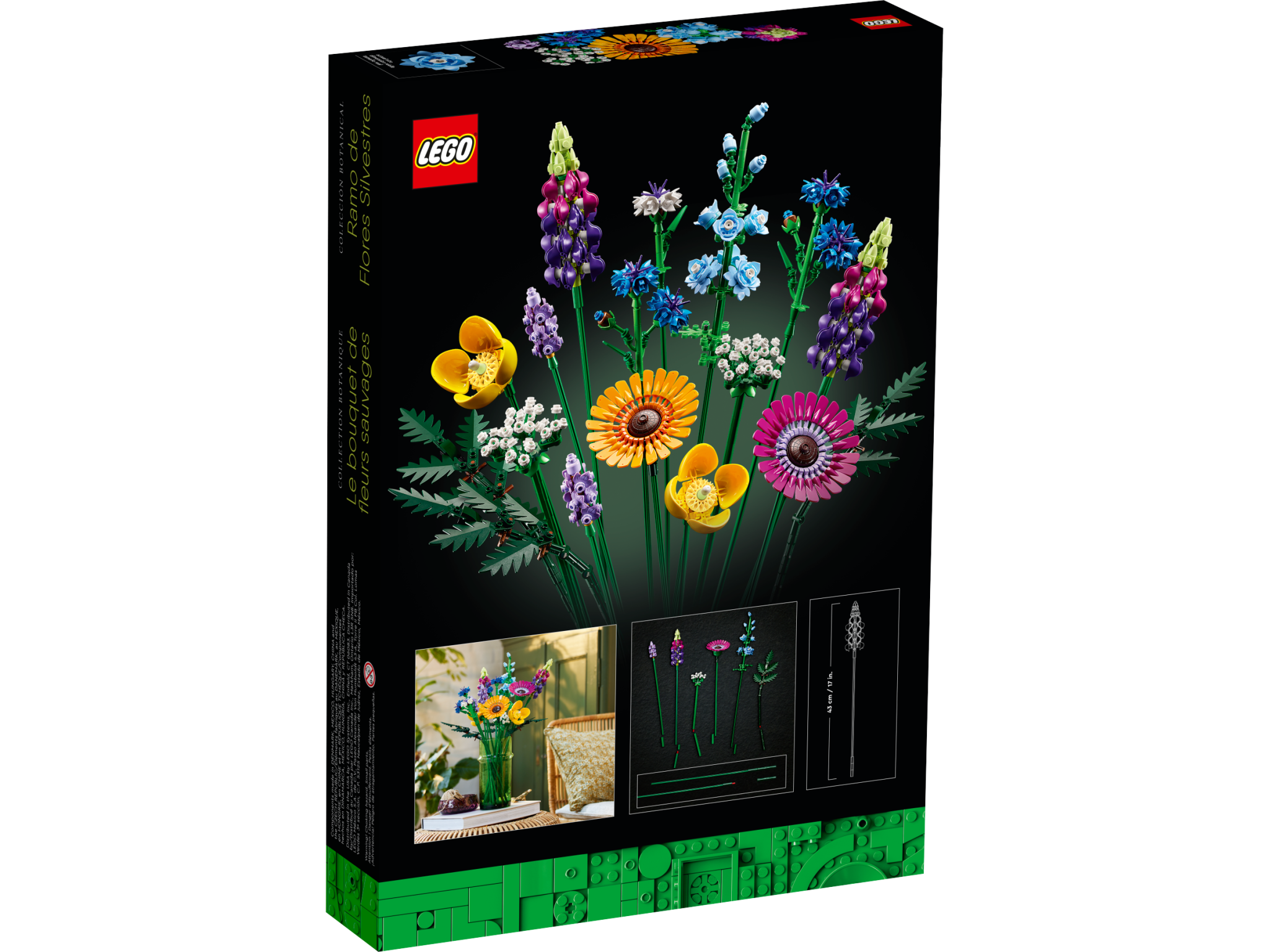 Lego Lego 10313 Icons - Bouquet de fleurs sauvages