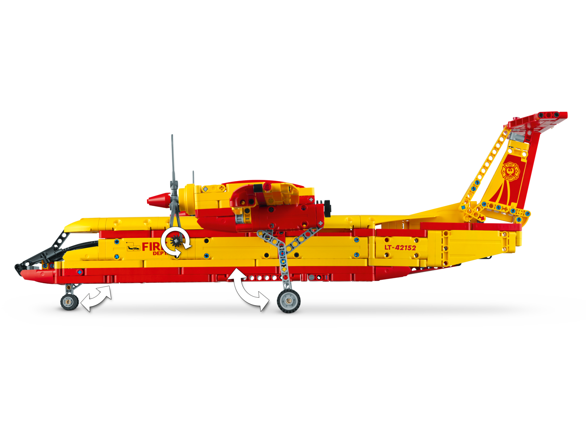 Lego®technic 42145 - l'helicoptere de secours airbus h175, jeux de  constructions & maquettes