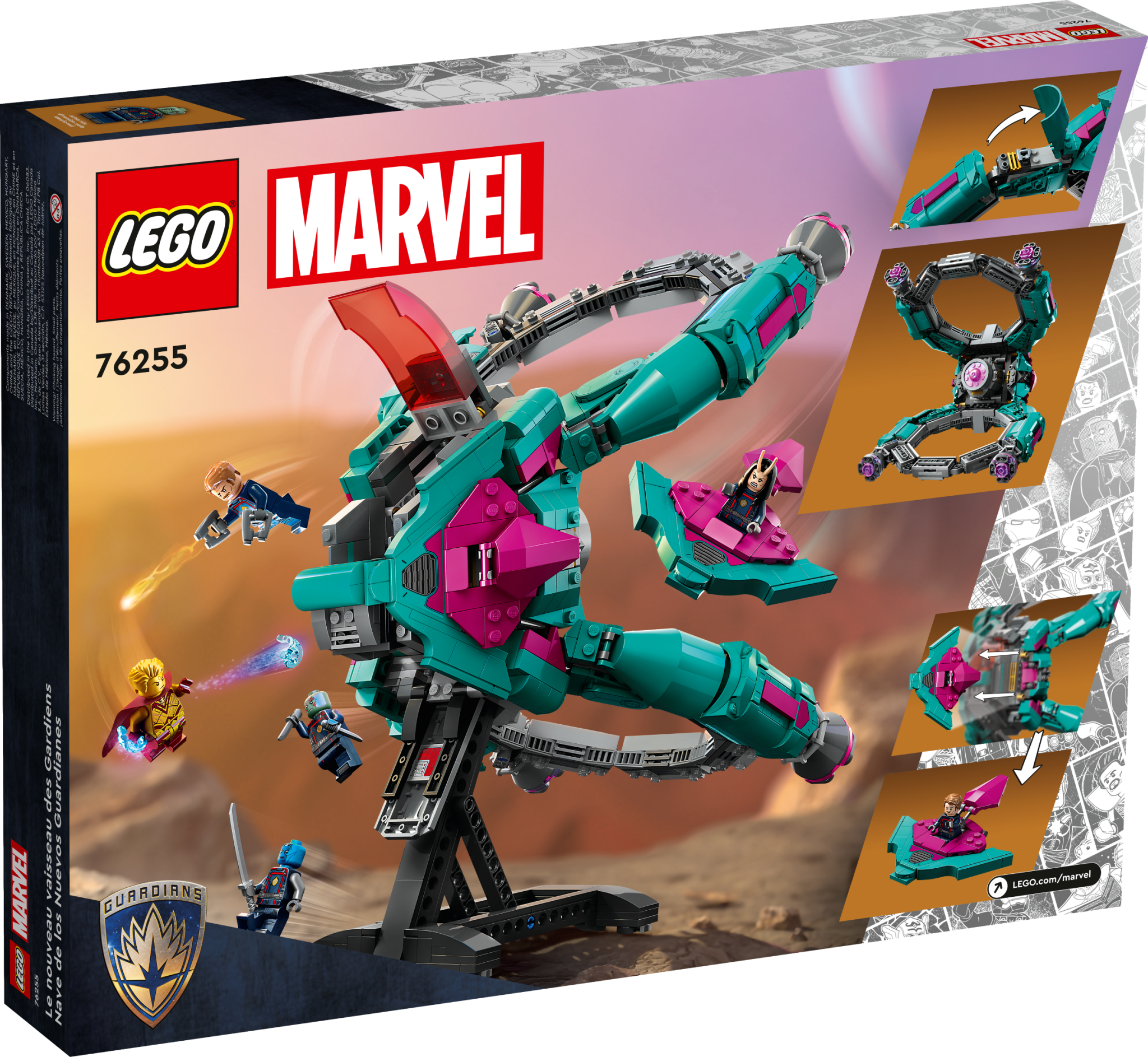 LEGO® Marvel Le QG des Gardiens de la Galaxie 76253