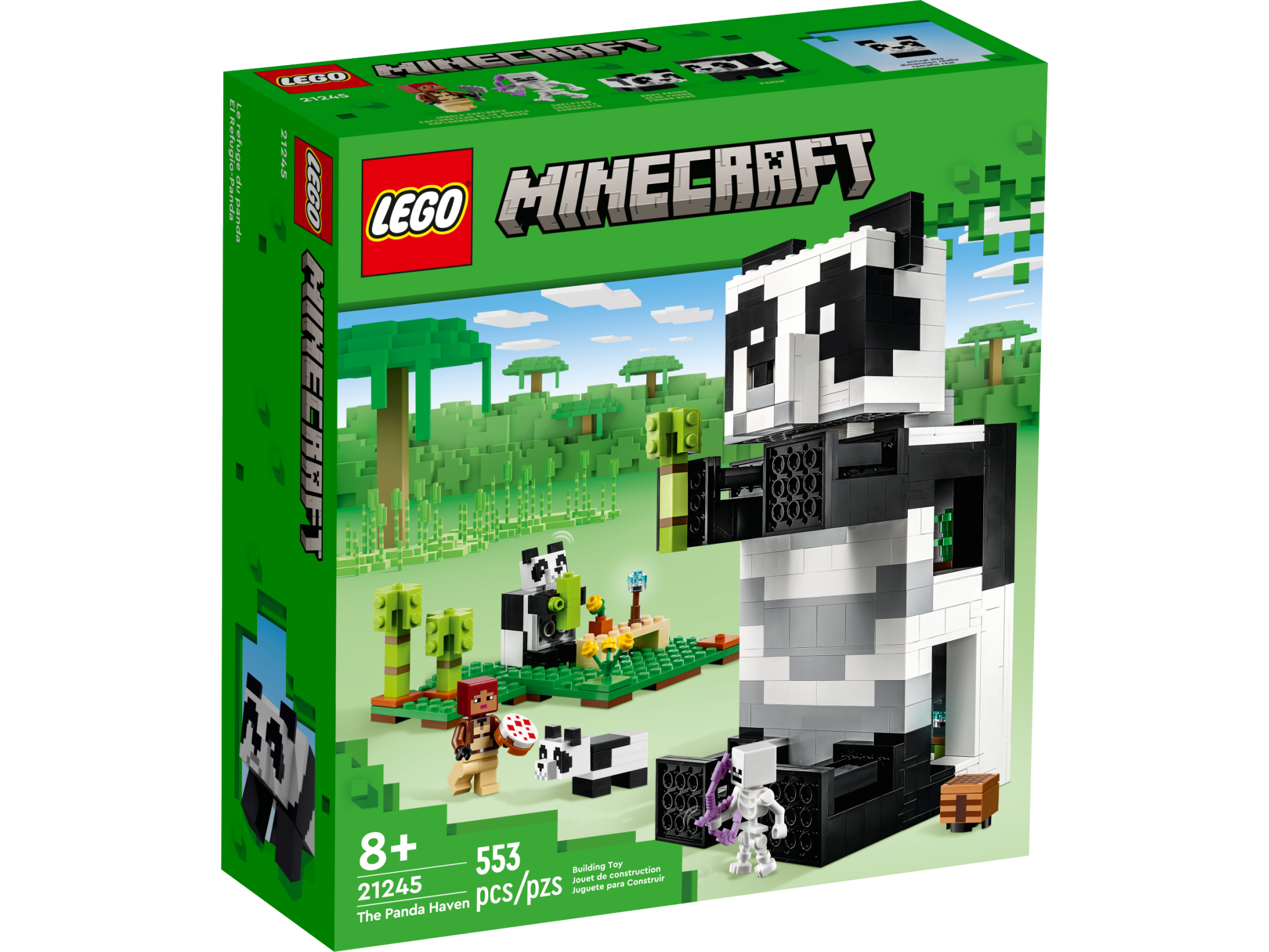 LEGO Minecraft La bataille de l'obscurité profonde 21246; Ensemble