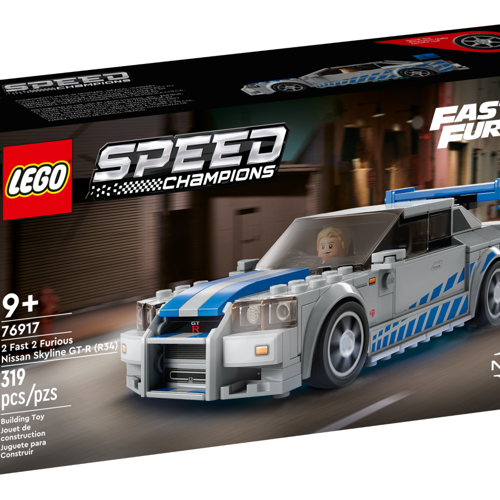 Lego Lego 76917 Speed Champions - Nissan Skyline GT-R (R34) 2 Fast 2 Furious