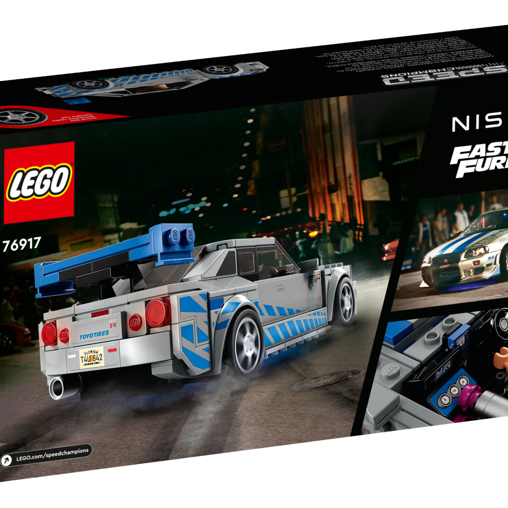 Lego Lego 76917 Speed Champions - Nissan Skyline GT-R (R34) 2 Fast 2 Furious