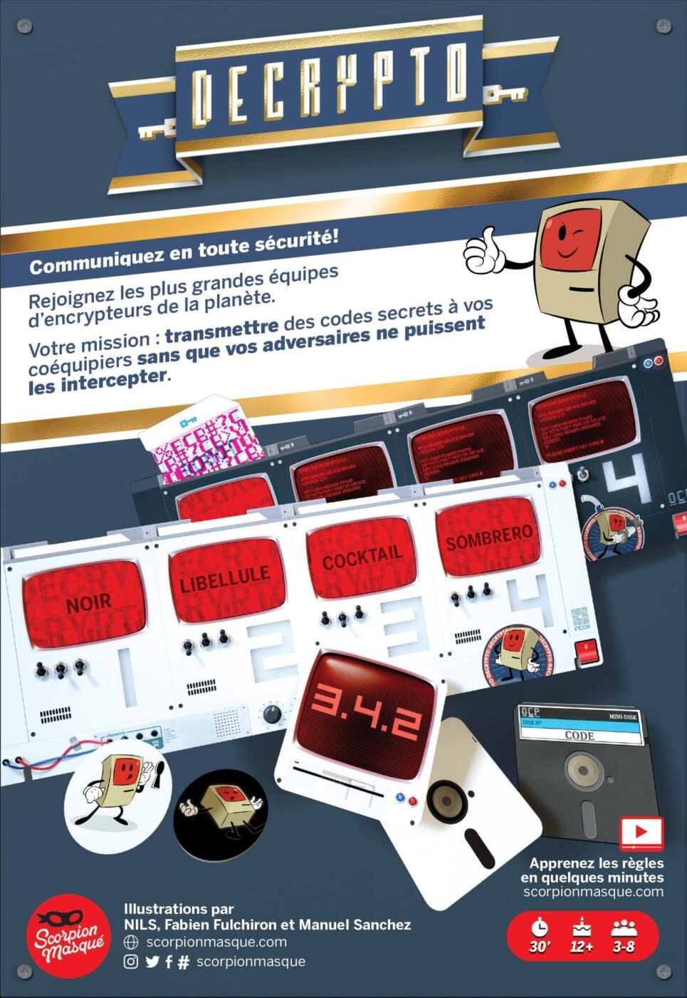 Scorpion Masqué Decrypto - 5e Anniversaire