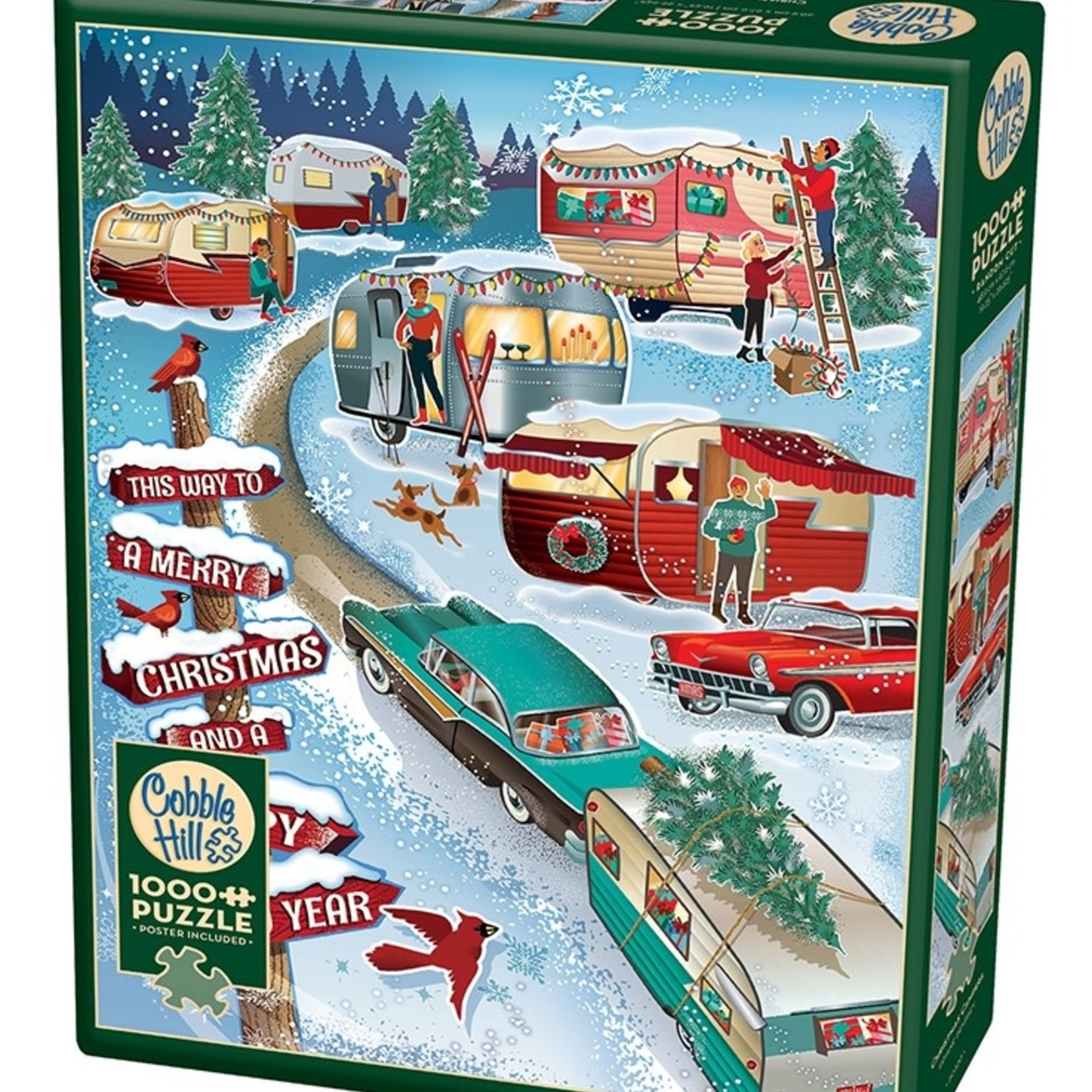 Cobble Hill Cobble Hill 1000 - Christmas Campers