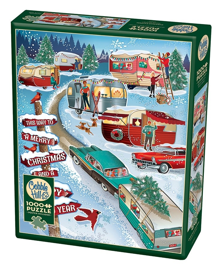 Cobble Hill Cobble Hill 1000 - Christmas Campers