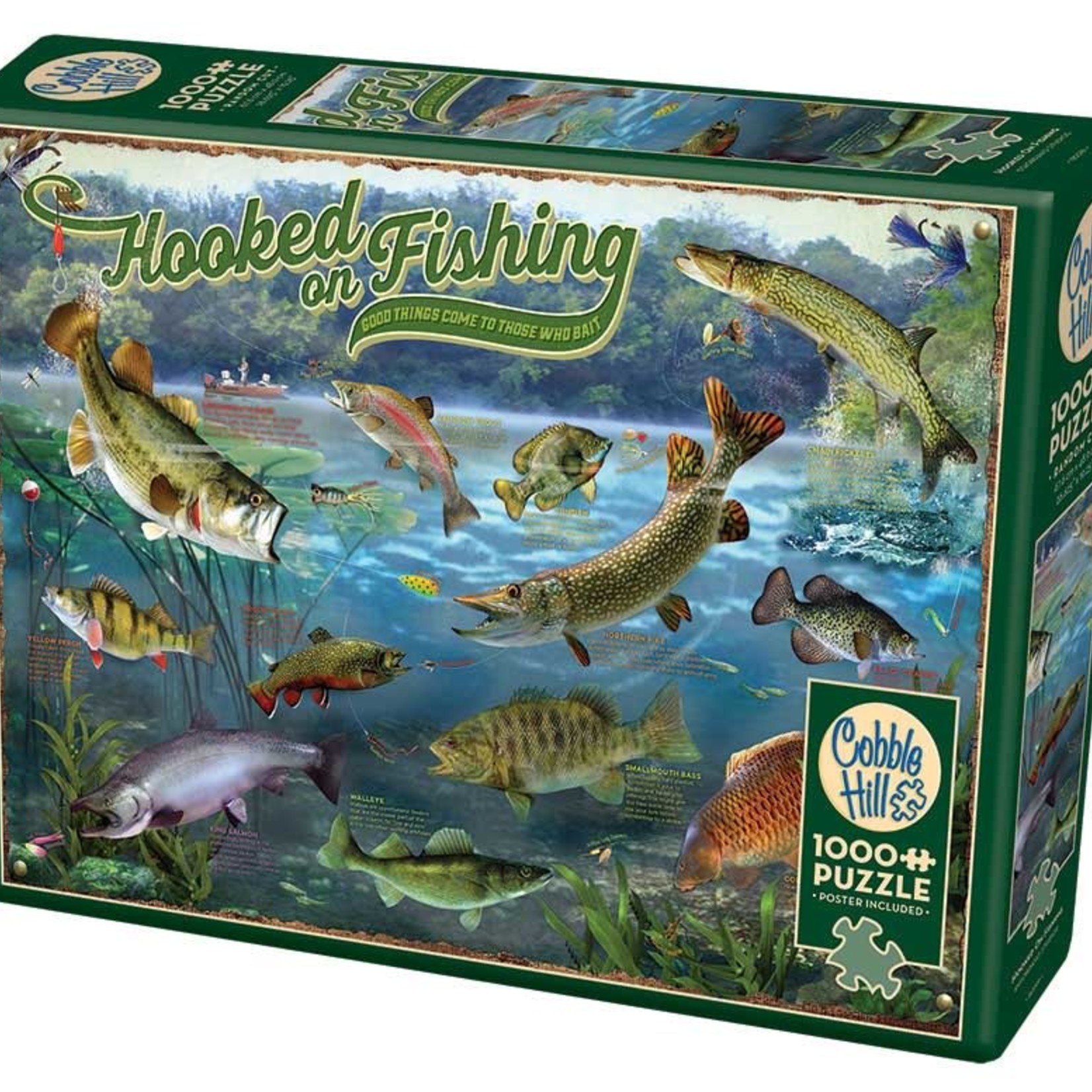 Cobble Hill Cobble Hill 1000 - Hooked on Fishing