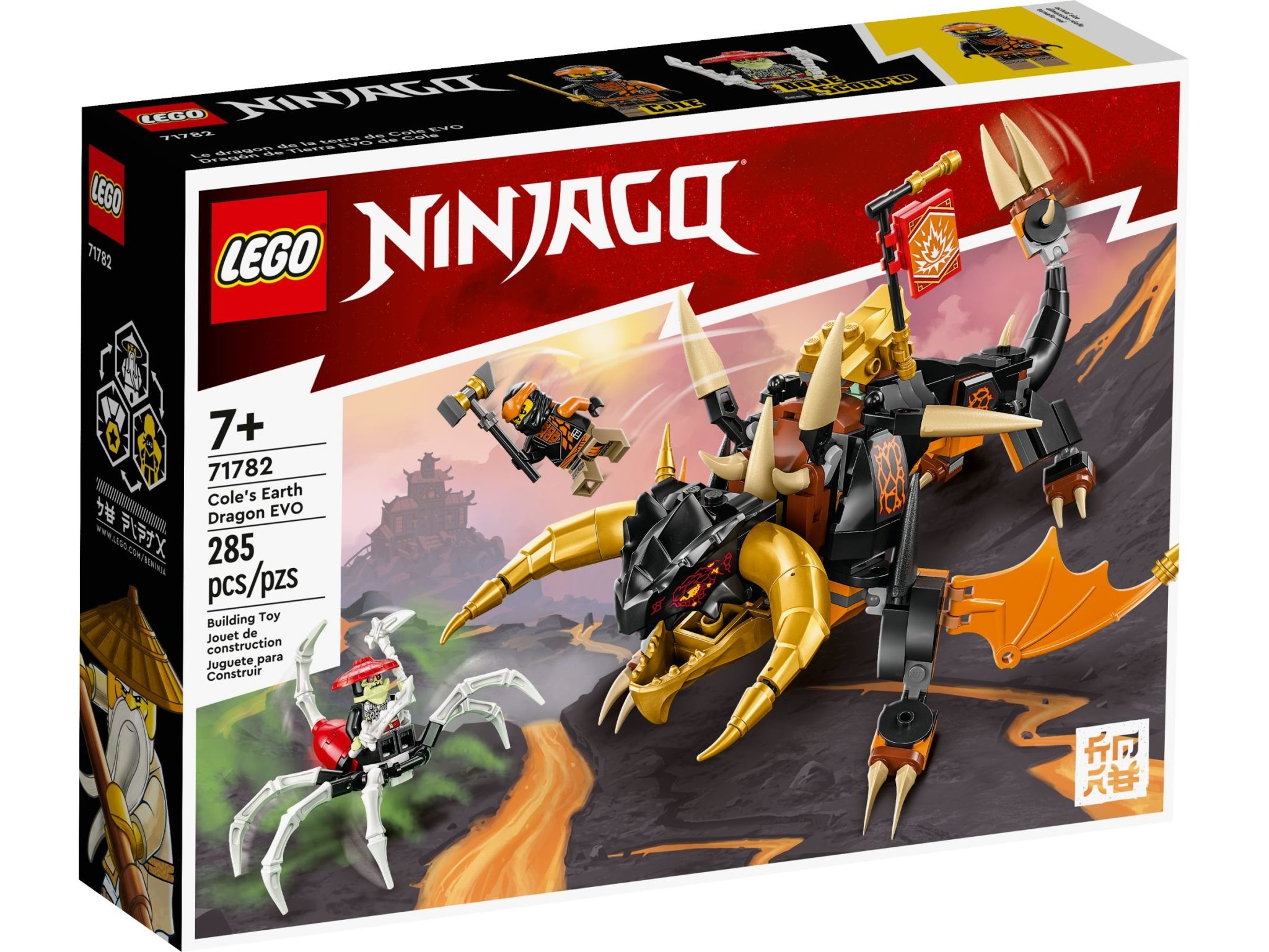 Lego Lego 71782 Ninjago - Le dragon de terre de Cole