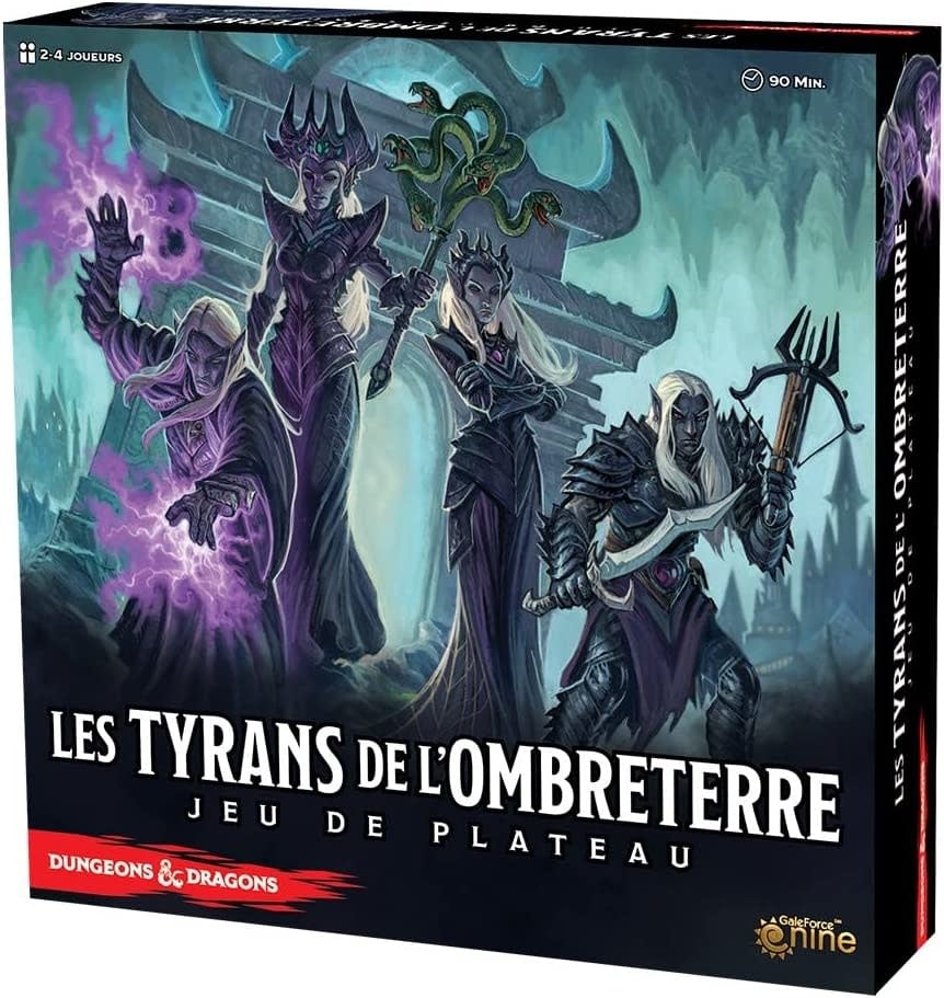 Wizards of the Coast Les tyrans de l'Ombreterre (FR)