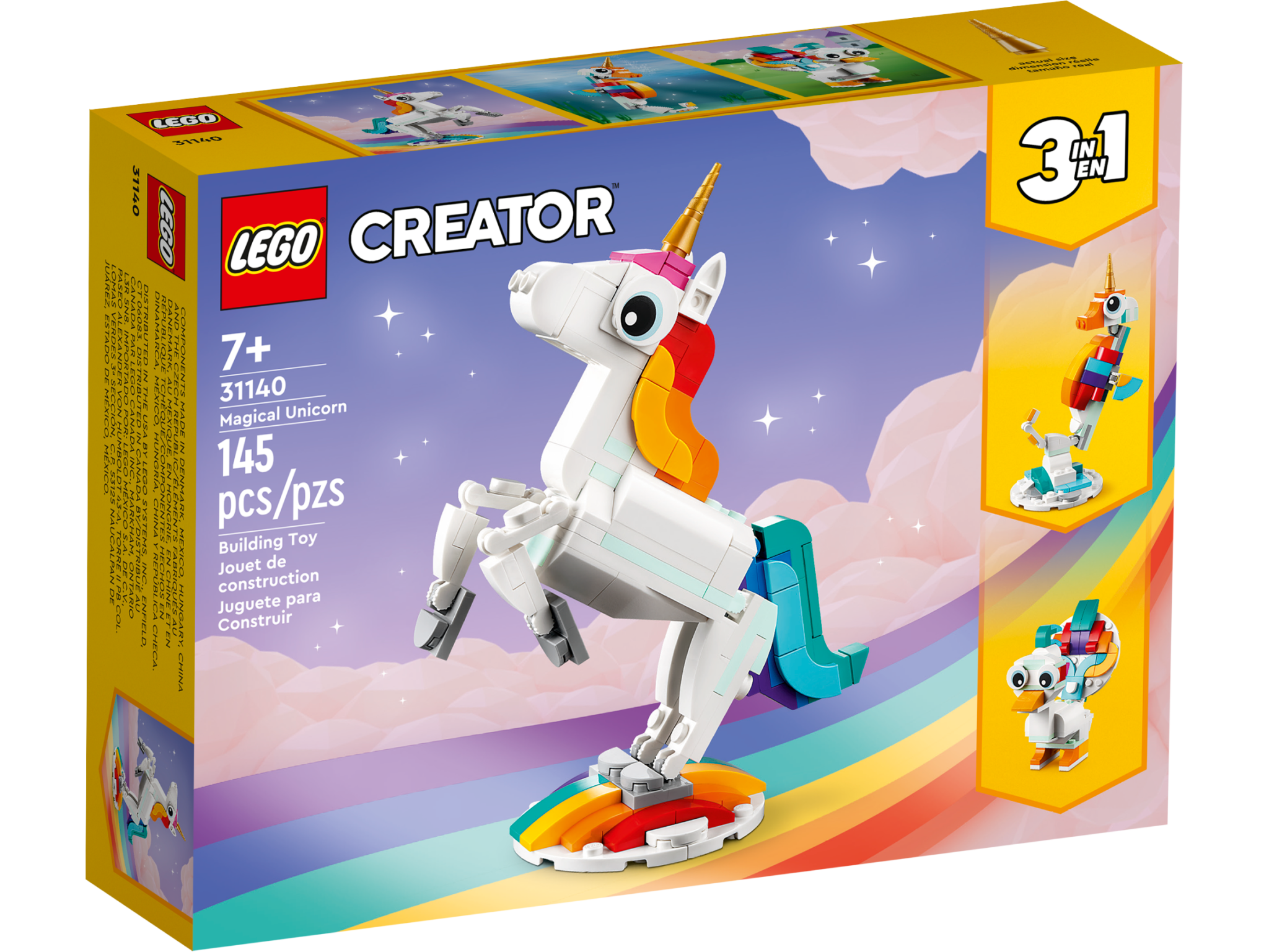 LEGO Creator Le perroquet exotique 31136 Ensemble de construction (253  pièces) Comprend 253 pièces, 7+ ans 