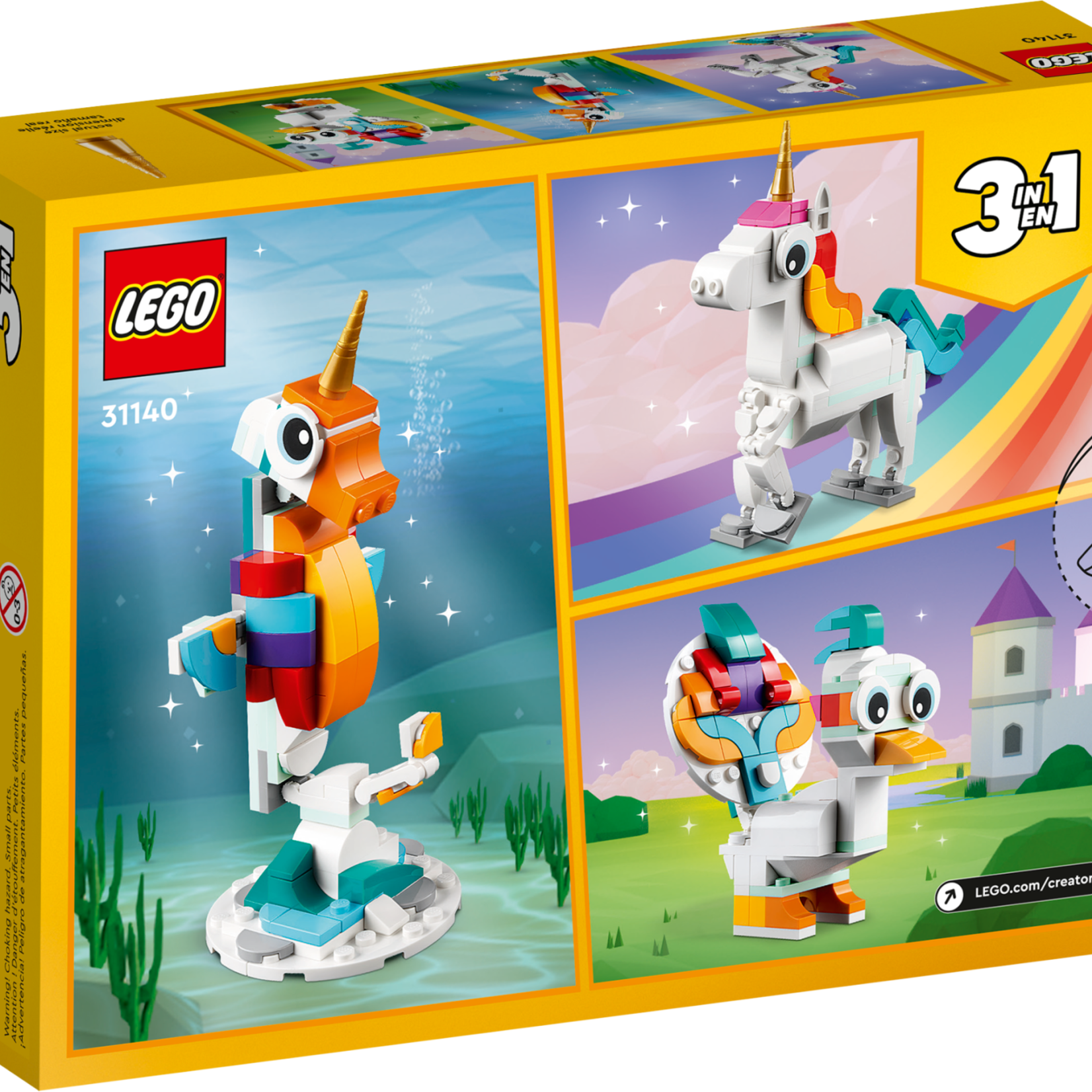 Lego Lego 31140 Creator - La licorne magique