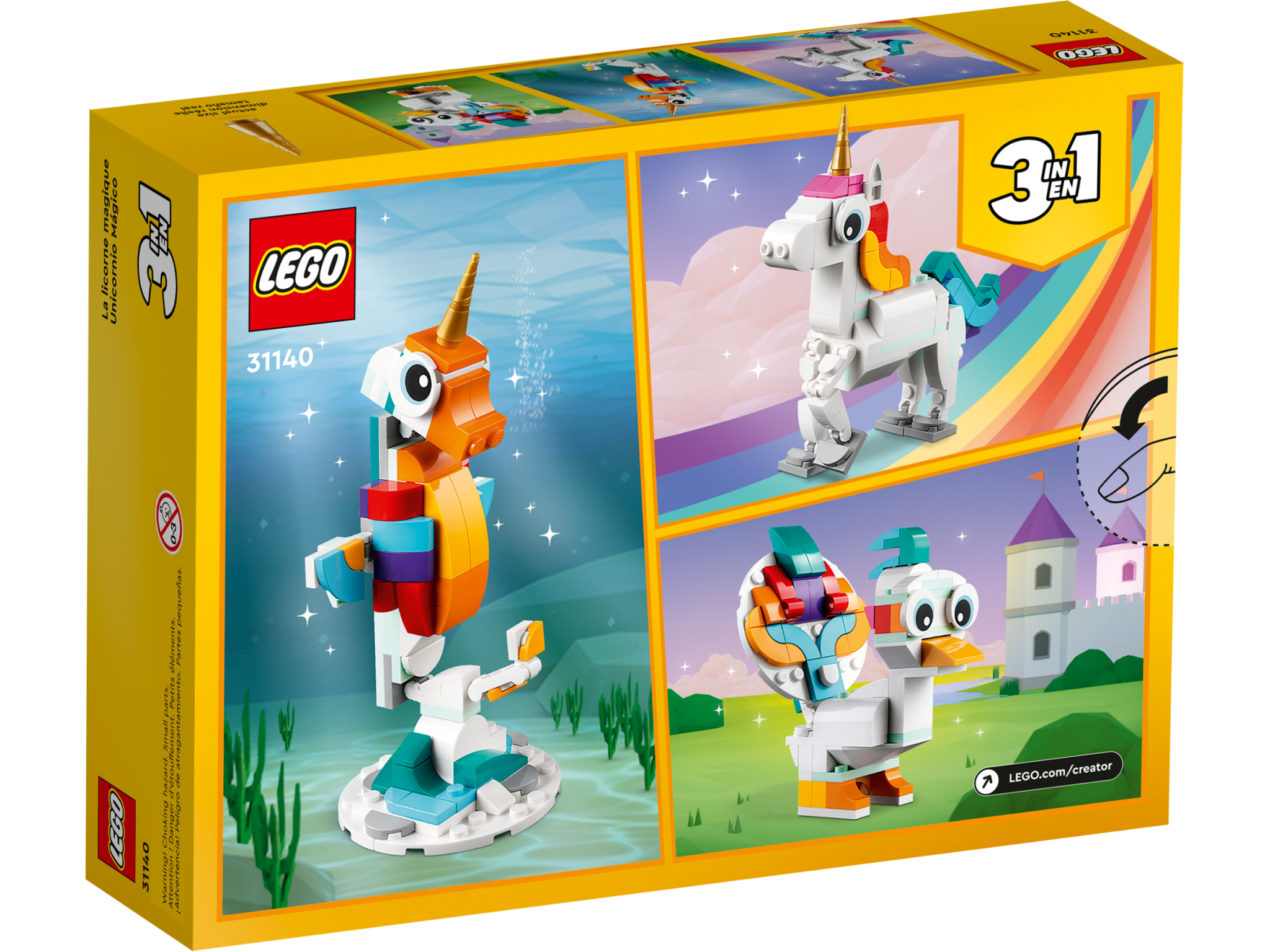 Lego Lego 31140 Creator - La licorne magique