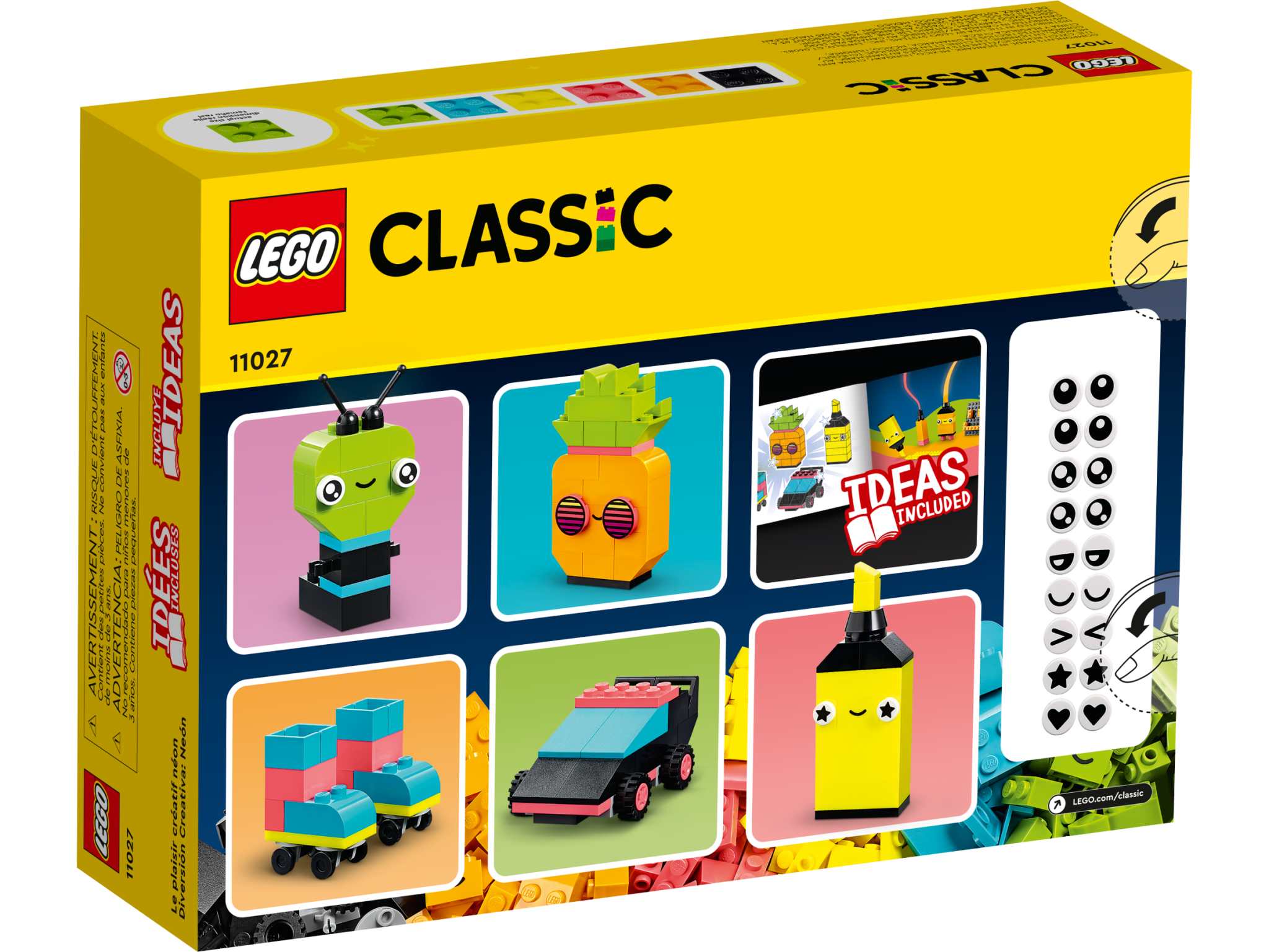 Lego Lego 11027 Classic - Le plaisir créatif néon