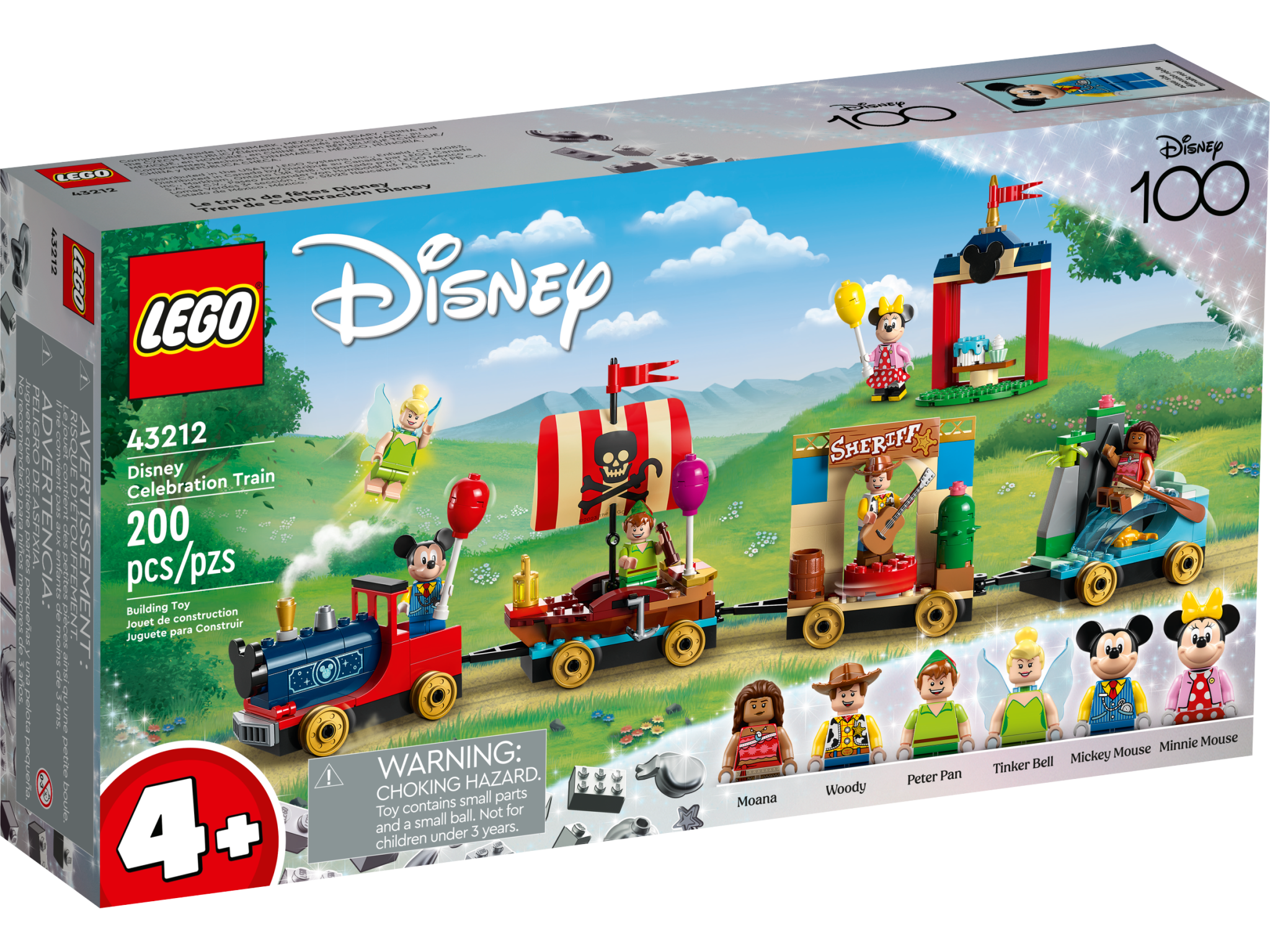 Lego Lego 43212 Disney - Le train de fêtes Disney