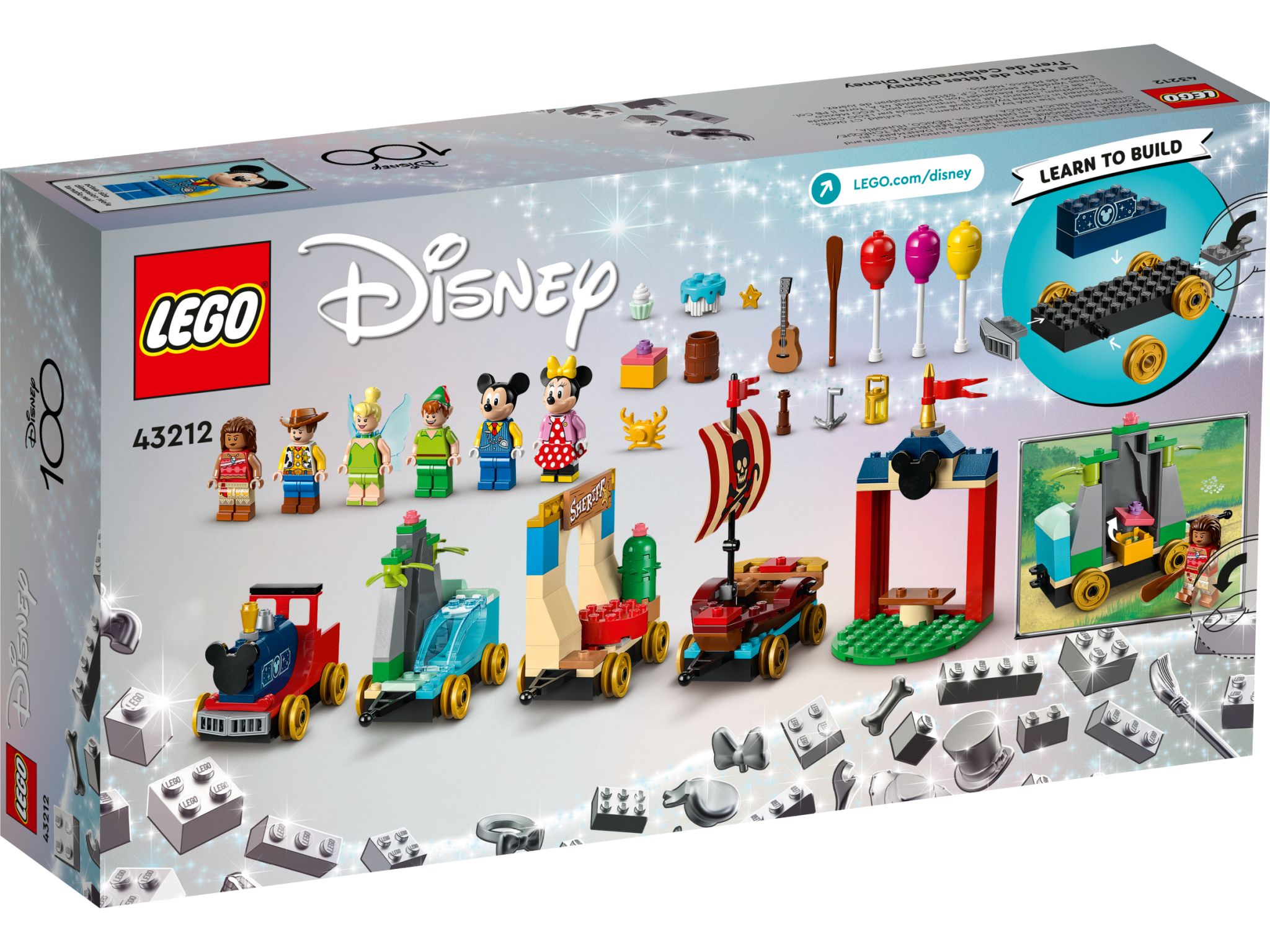 Lego Lego 43212 Disney - Le train de fêtes Disney