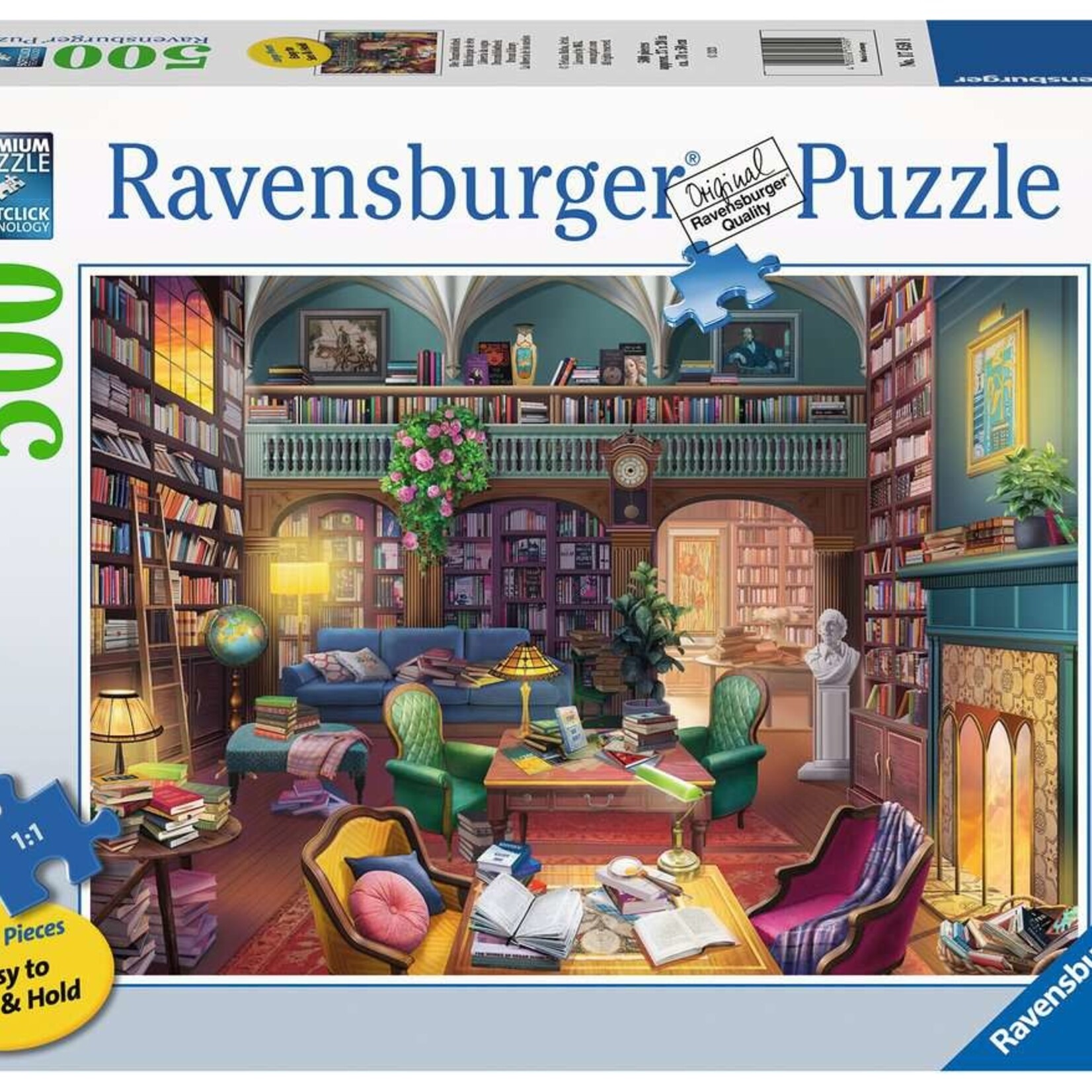 Ravensburger Ravens 500L - Bibliothèque de rêve