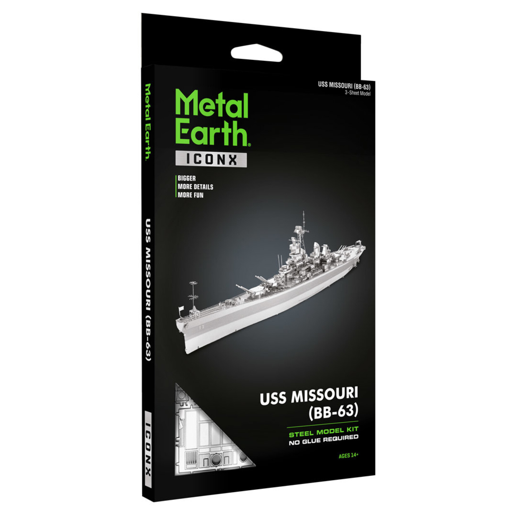 Metal Earth Metal Earth Premium Series - USS Missouri