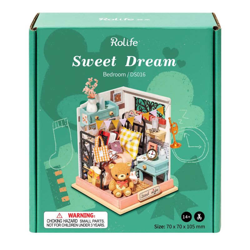 Robotime Rolife DS016 - Tiny : Sweet Dream (Bedroom)