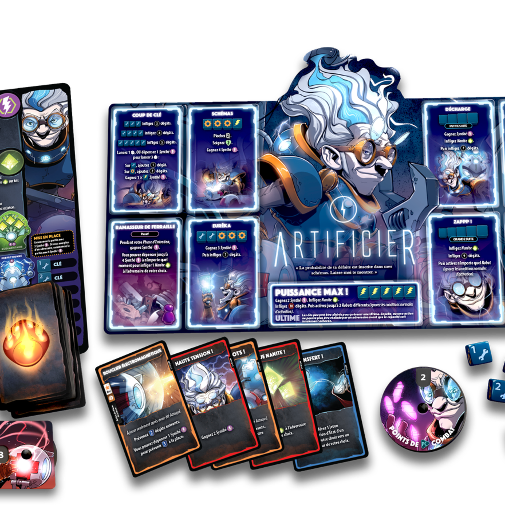 Lucky Duck Games Dice Throne Saison 2 - Combat 3 : Pirate Maudite VS Artificier