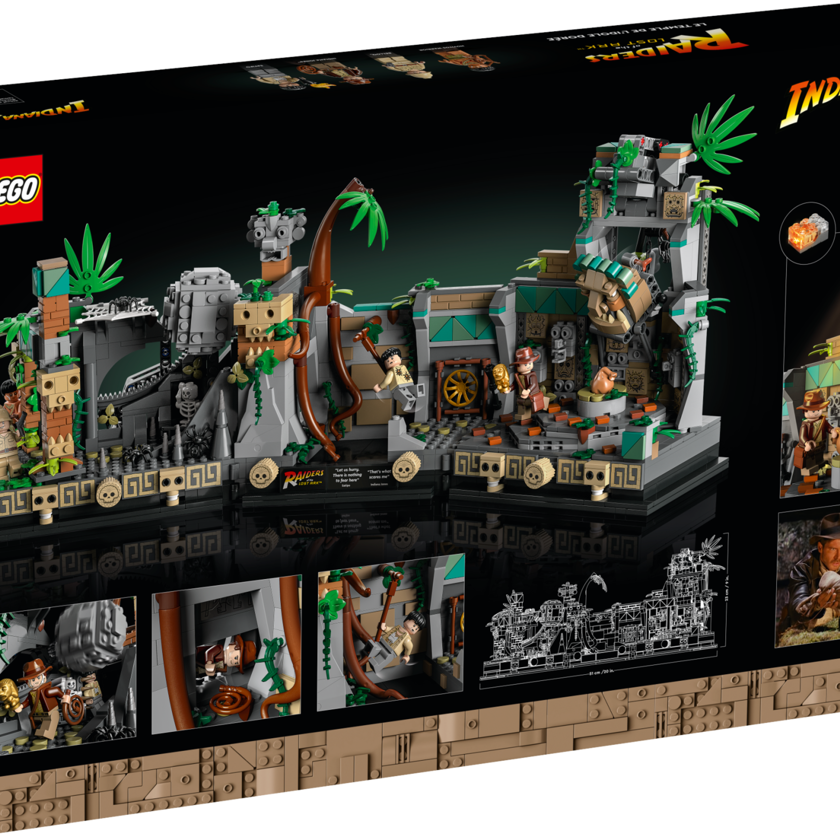 Lego Lego 77015 Indiana Jones - Le temple de l’idole dorée