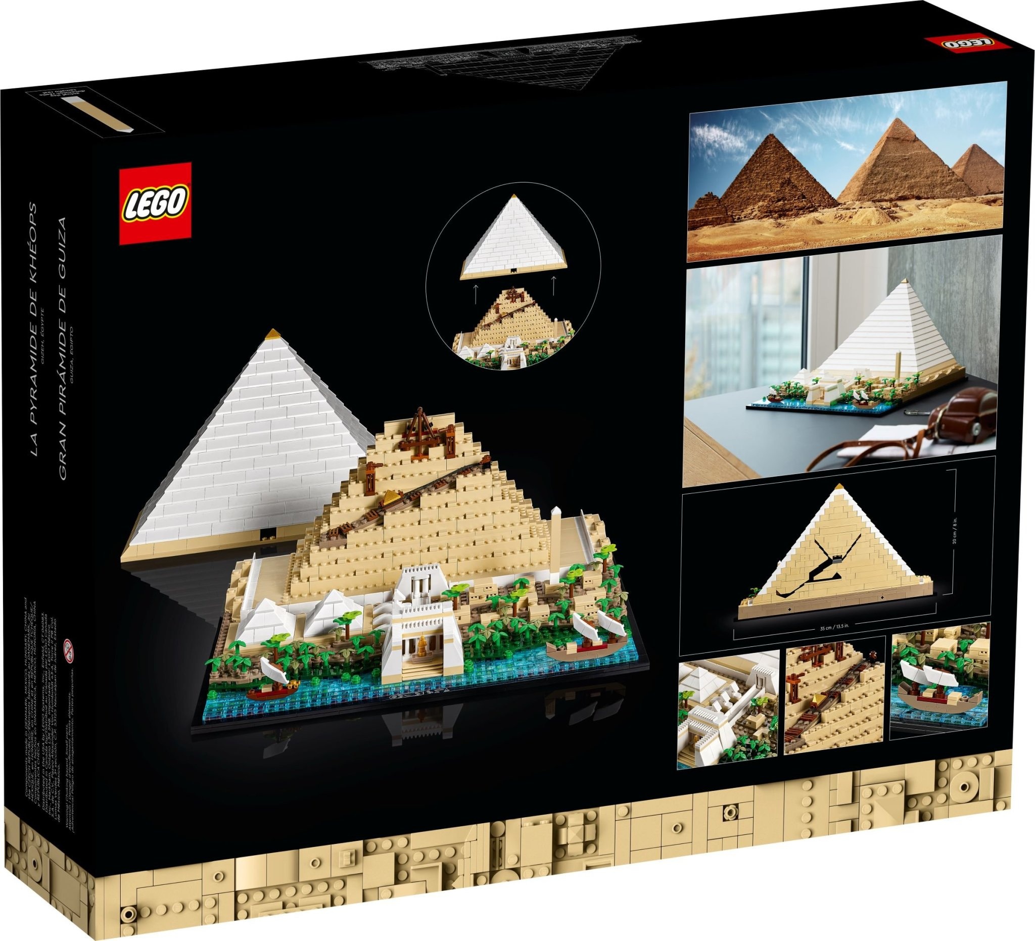 Lego Lego 21058 Architecture - La Grande Pyramide de Gizeh