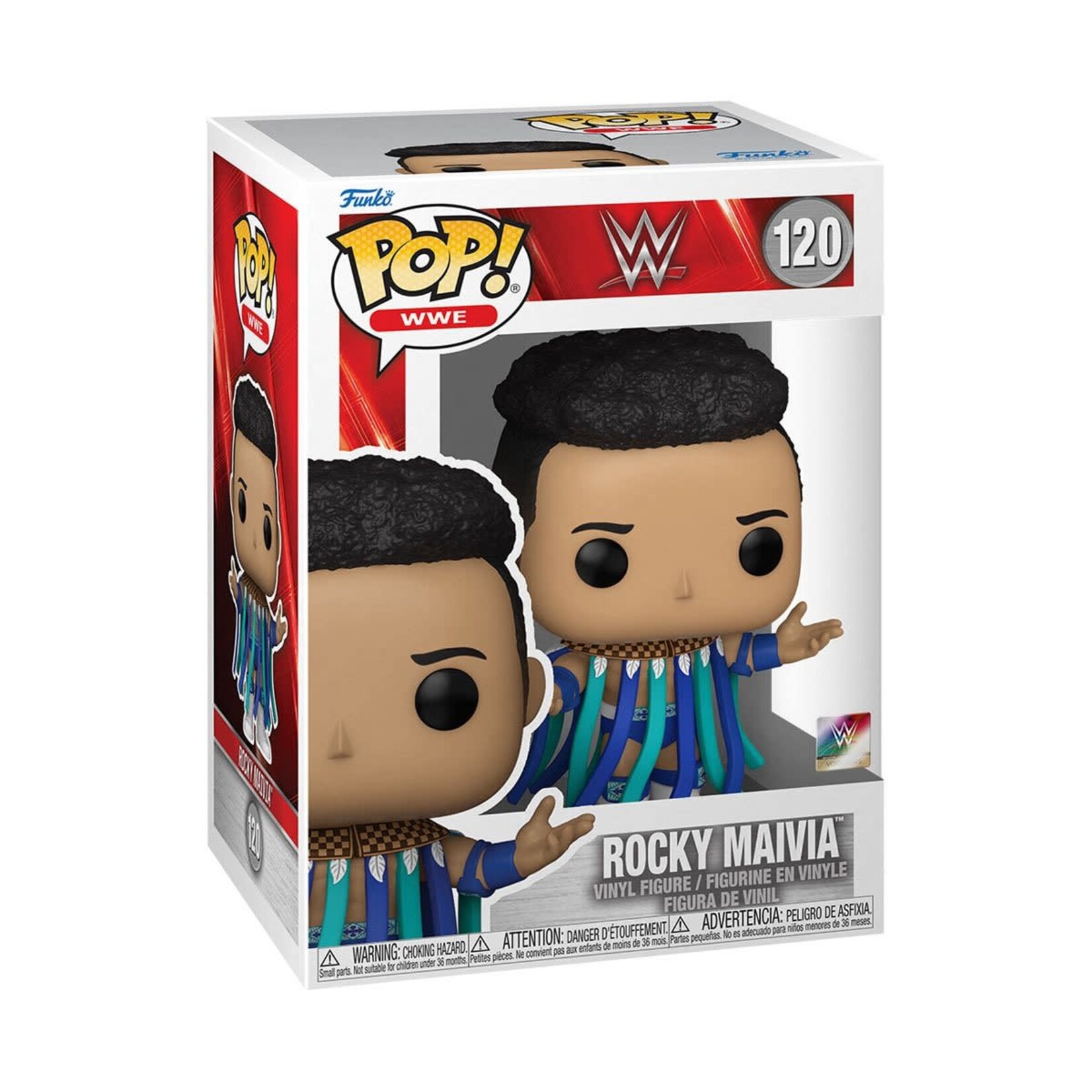 Funko Funko Pop! WWE 120 - Rocky Maivia